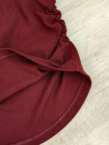 Slim Fit Mock Neck Short Sleeve Tee 半高领超美体态短袖T*10 Colors