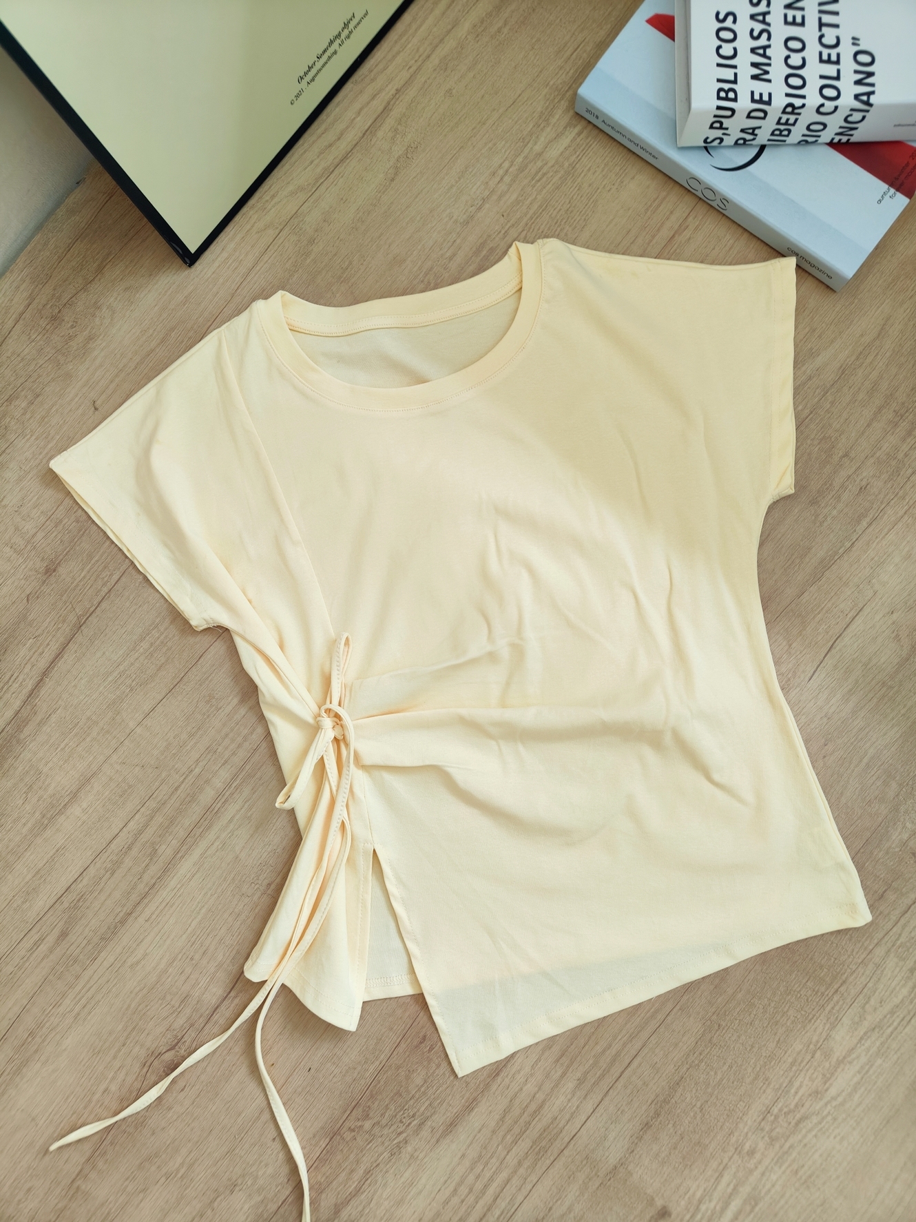Elora Bow T-Shirt 蝴蝶结短袖T恤*4 Colors