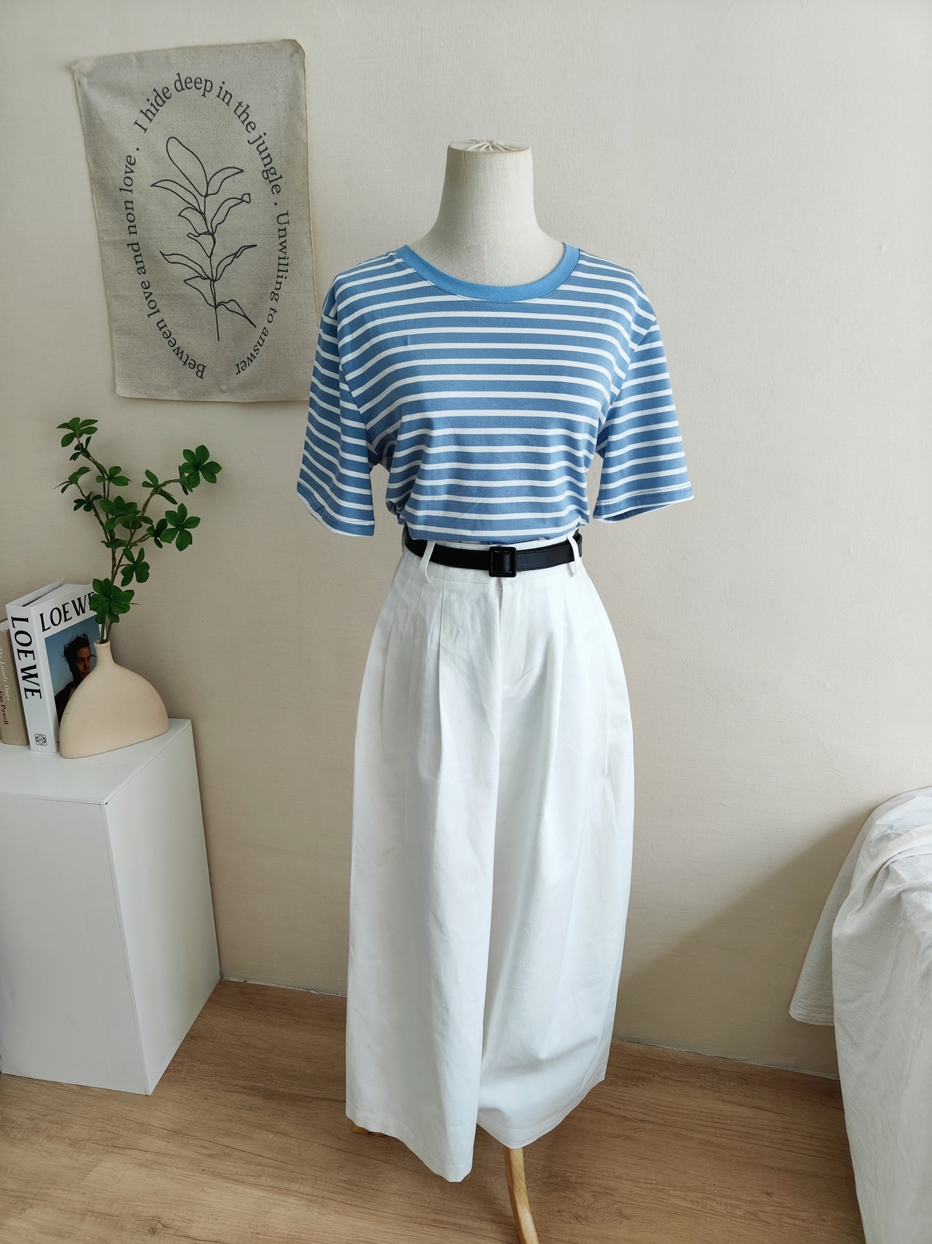 Vintage Stripe T-shirt 撞色复古条纹短袖t恤*5 Colors