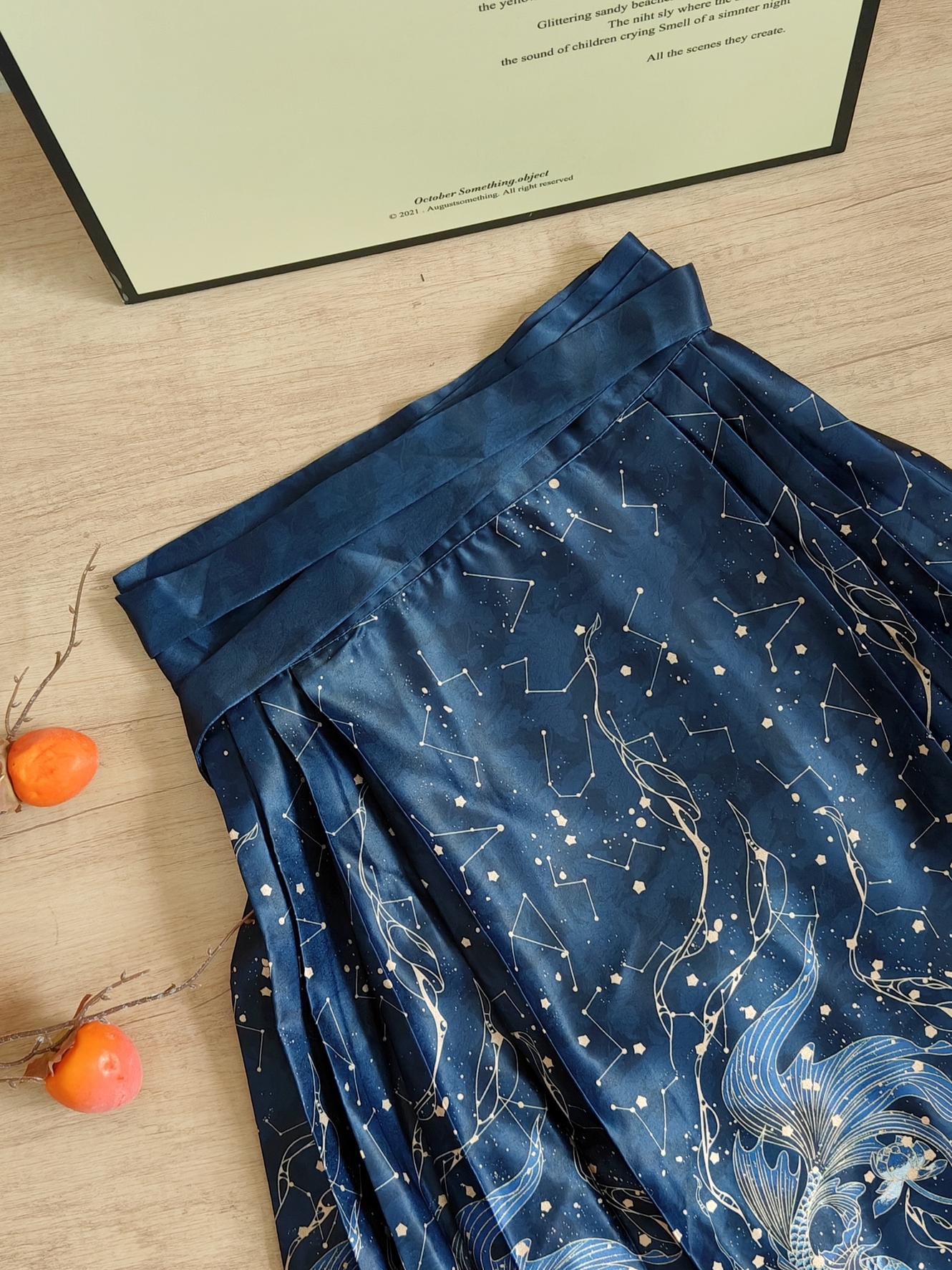 Dreamy Galaxy horse-face pleated skirt Set梦幻星河马面裙【套装】*短款*长款