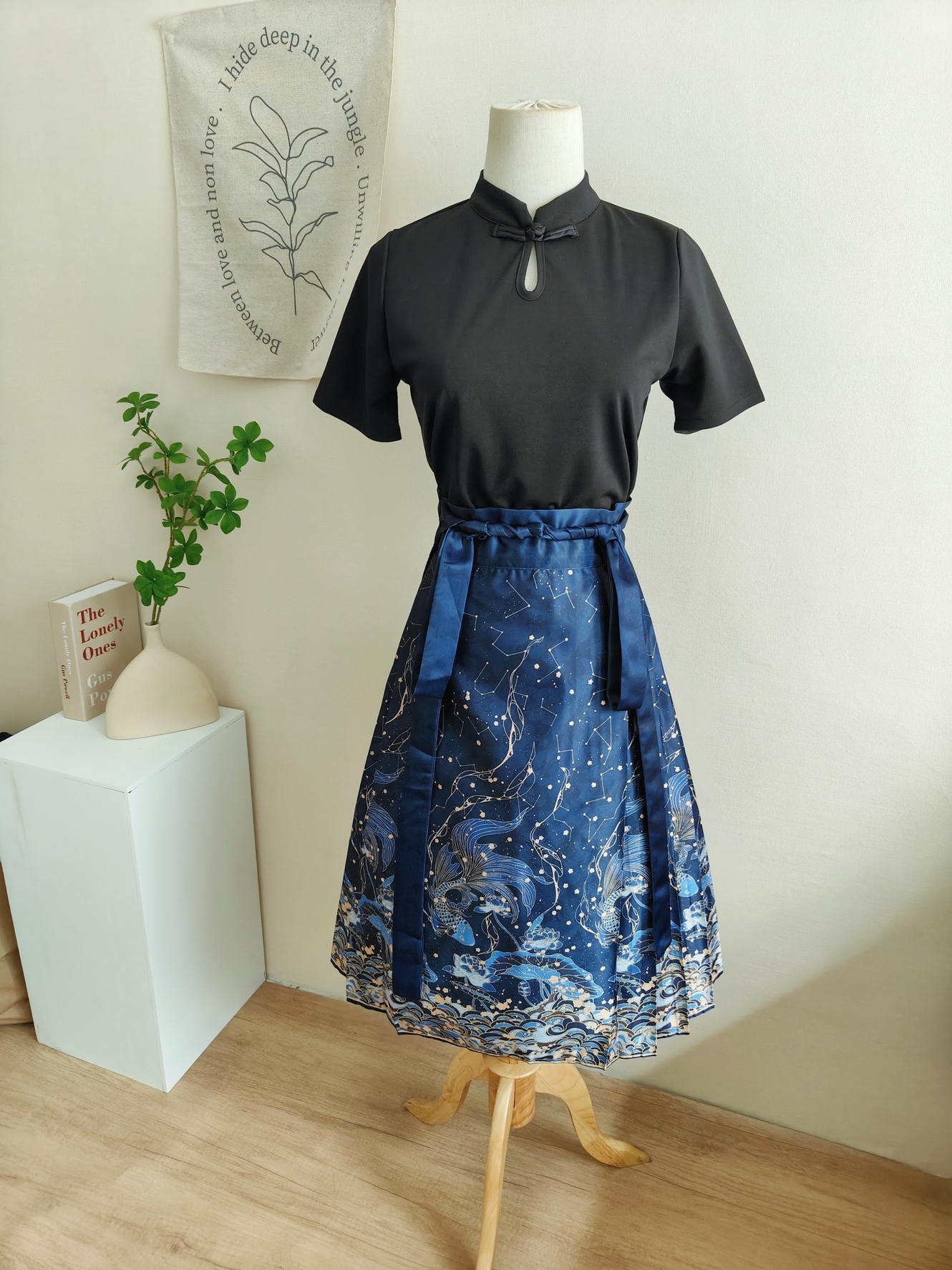 Dreamy Galaxy horse-face pleated skirt Set梦幻星河马面裙【套装】*短款*长款