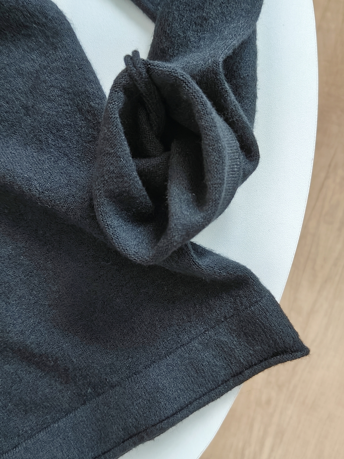 Soft Knit High Neck Tee 针织半高领长袖T恤*9 Colors