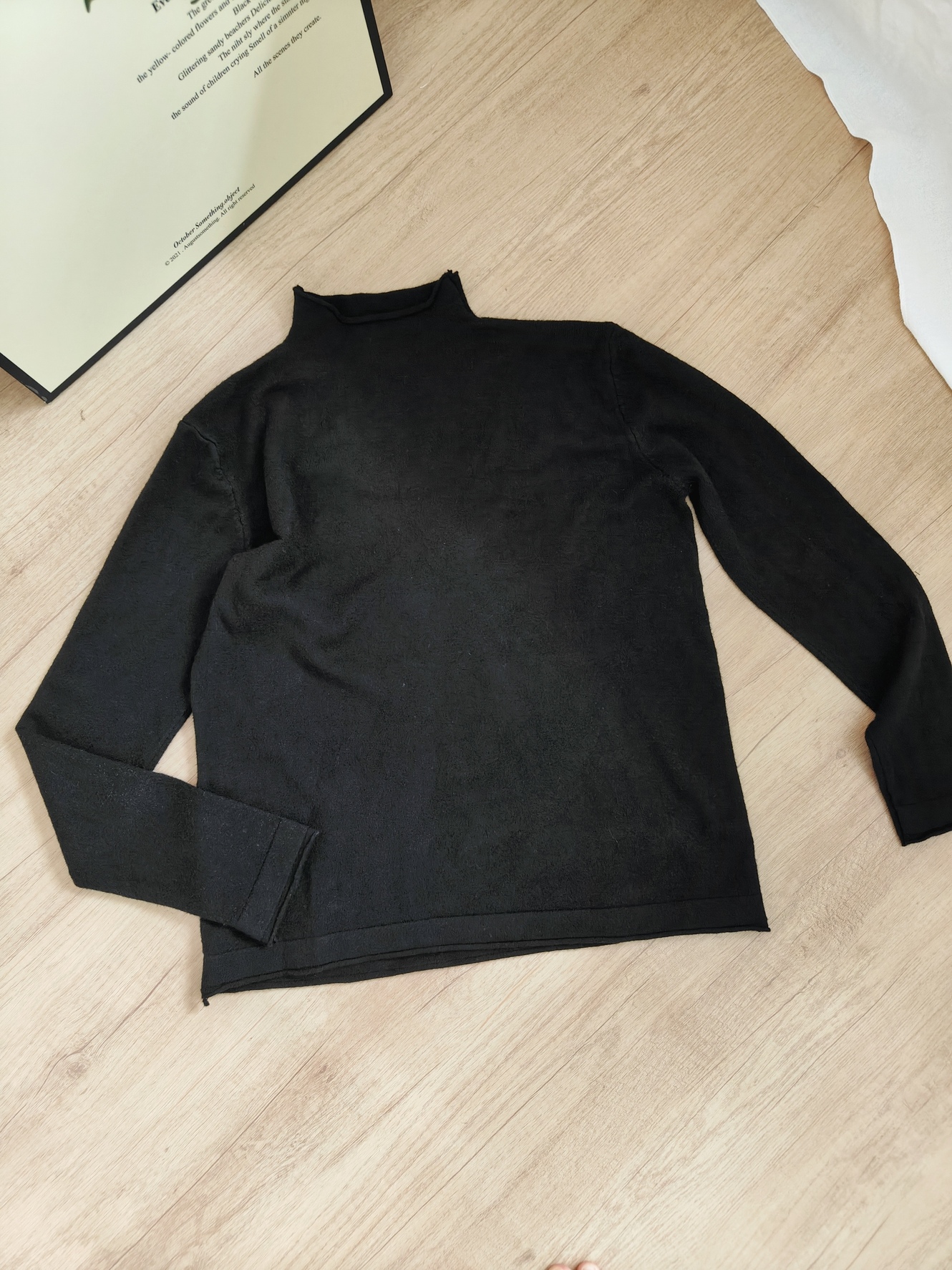 Soft Knit High Neck Tee 针织半高领长袖T恤*9 Colors