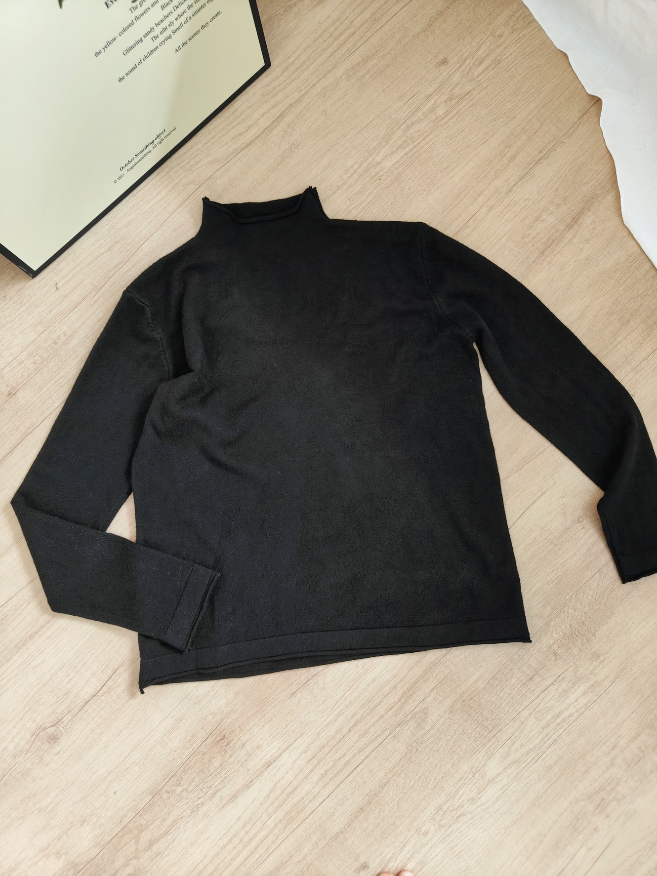 Soft Knit High Neck Tee 针织半高领长袖T恤*9 Colors