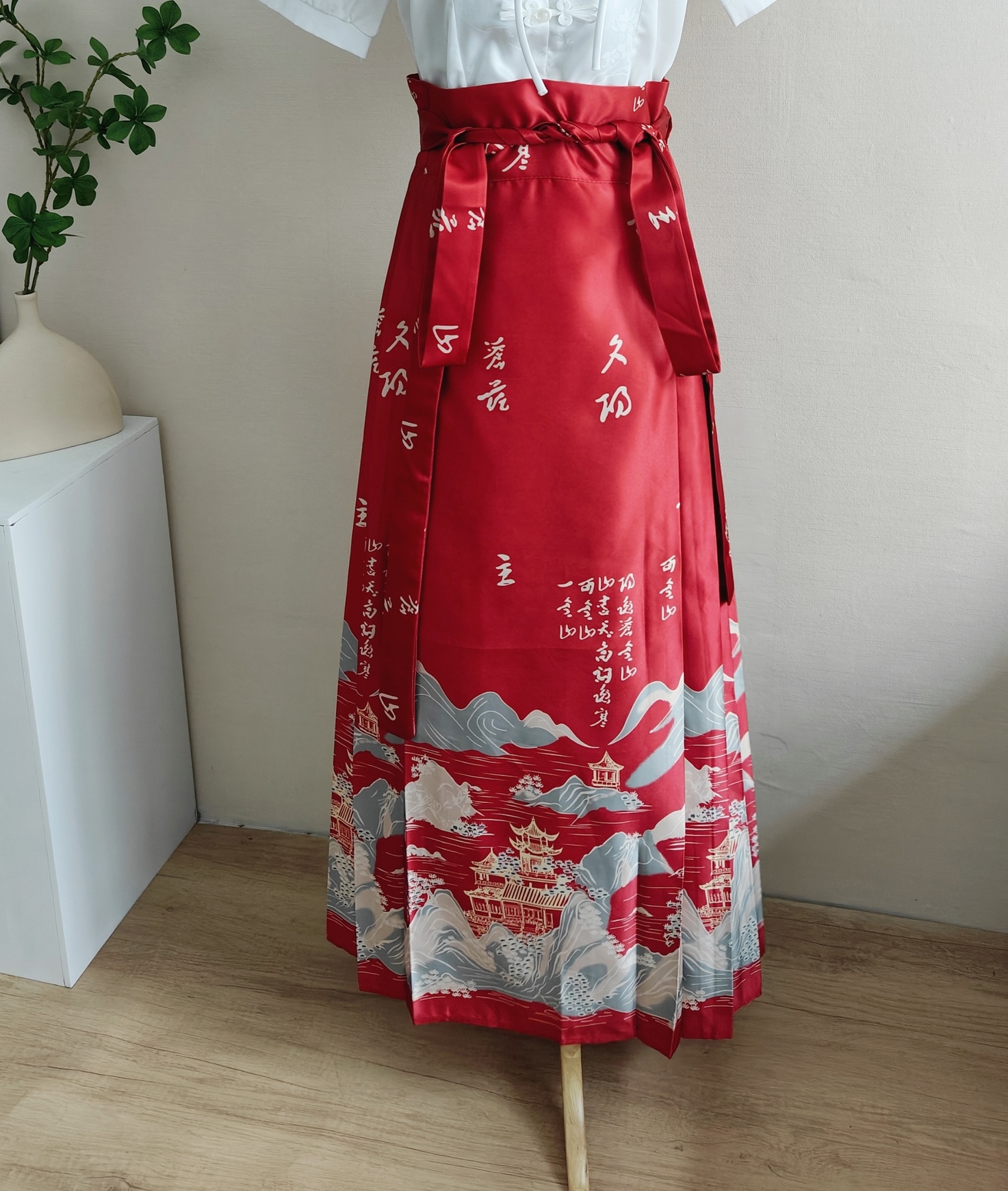5866 Long Horse-face skirt Set 【长款】马面裙套装