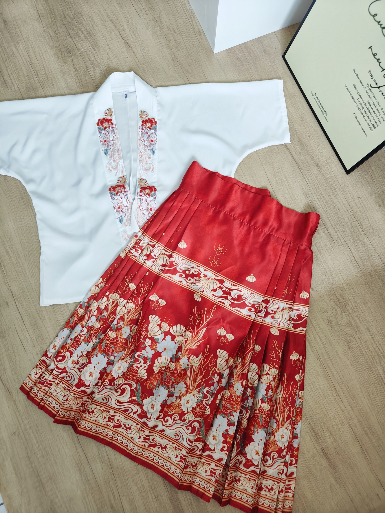 5698 Midi Horse-face skirt Set中长款马面裙套装