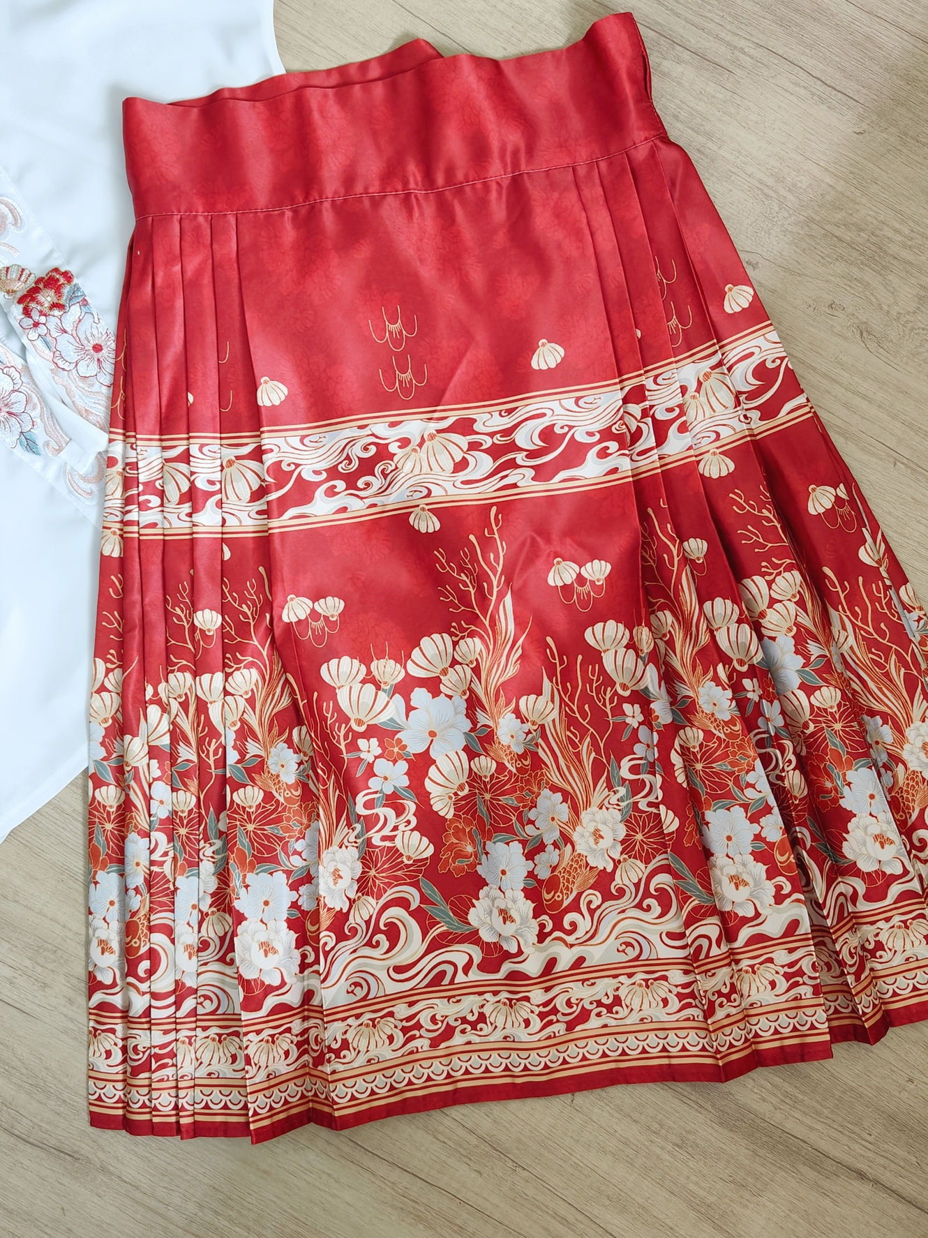 5698 Midi Horse-face skirt Set中长款马面裙套装