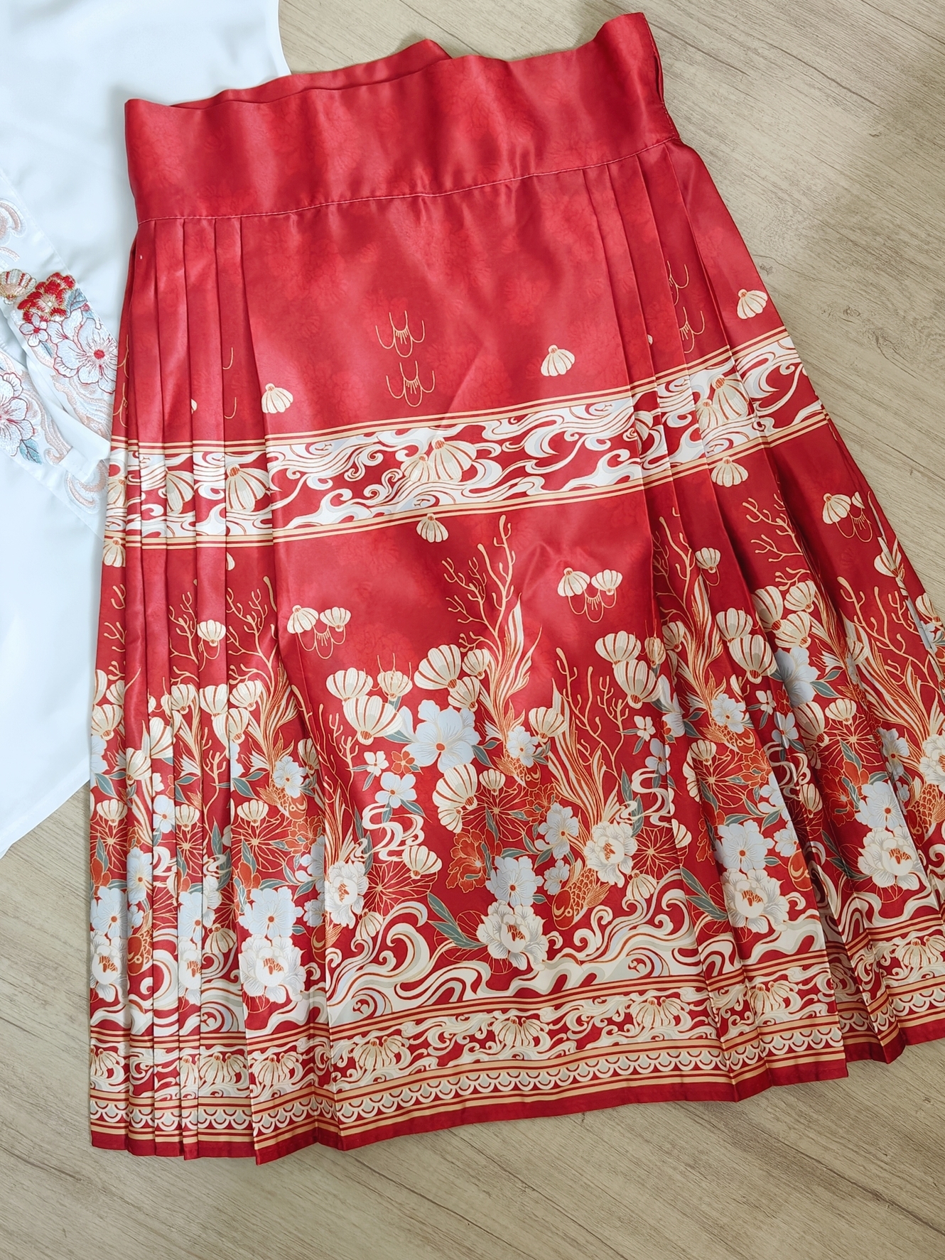 5698 Midi Horse-face skirt Set中长款马面裙套装