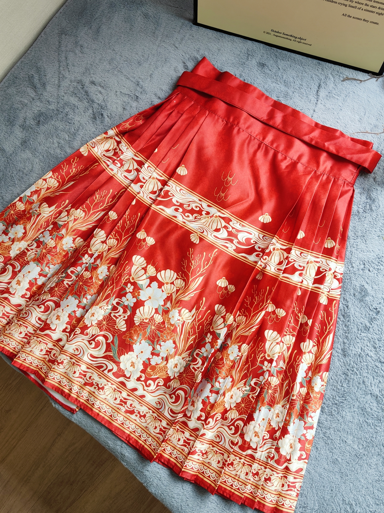 【长袖款】5698 Midi Horse-face skirt Set中长款马面裙套装