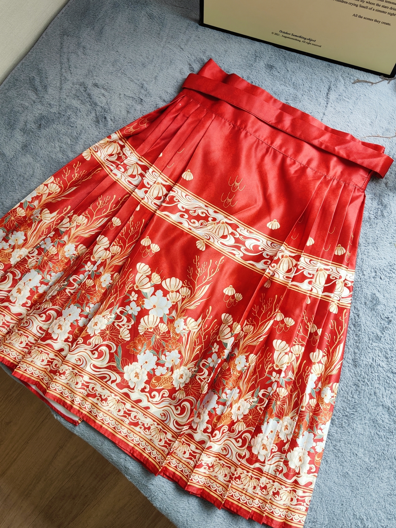 【长袖款】5698 Midi Horse-face skirt Set中长款马面裙套装