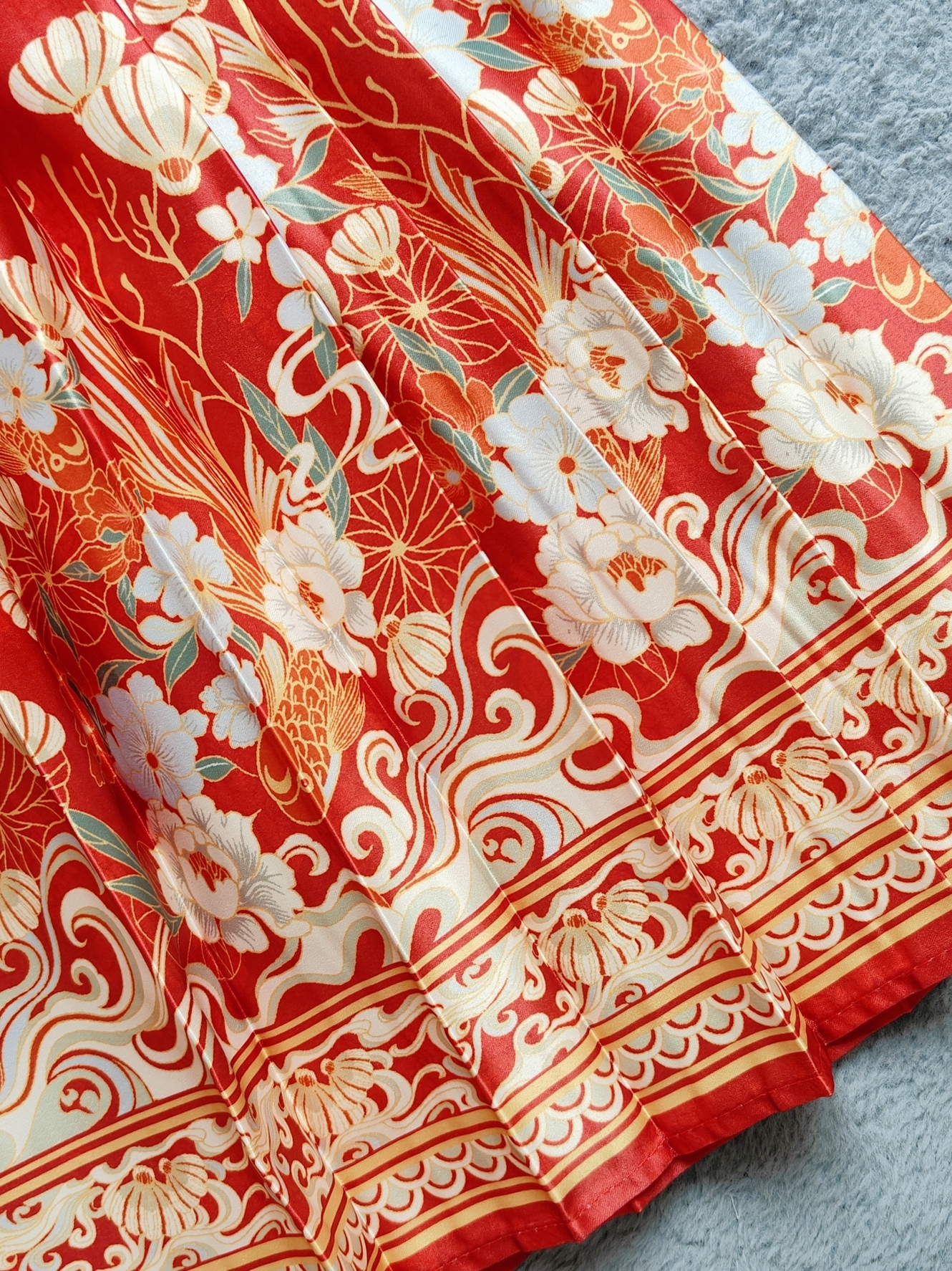 【长袖款】5698 Midi Horse-face skirt Set中长款马面裙套装