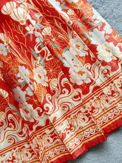 【长袖款】5698 Midi Horse-face skirt Set中长款马面裙套装