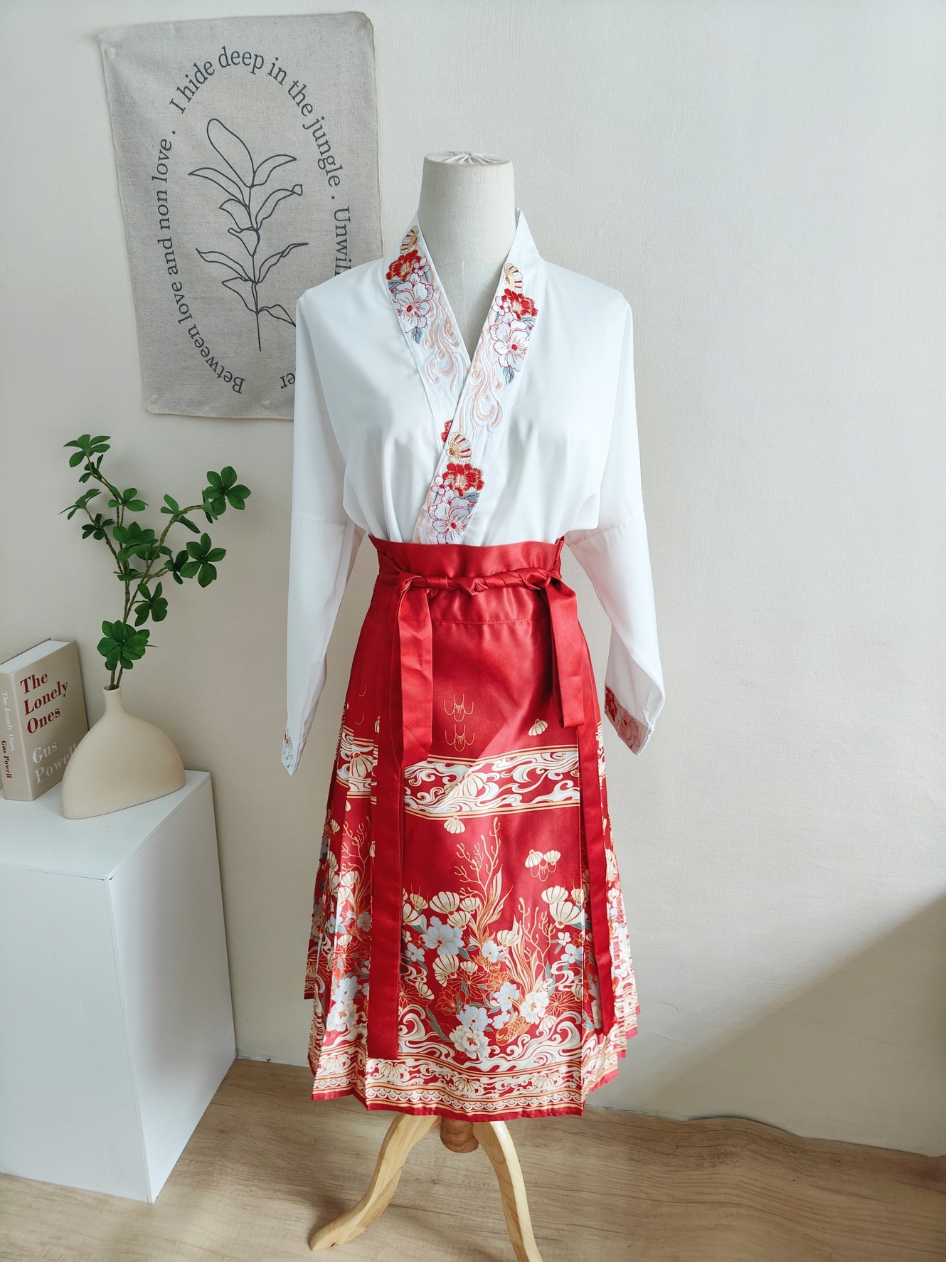 【长袖款】5698 Midi Horse-face skirt Set中长款马面裙套装