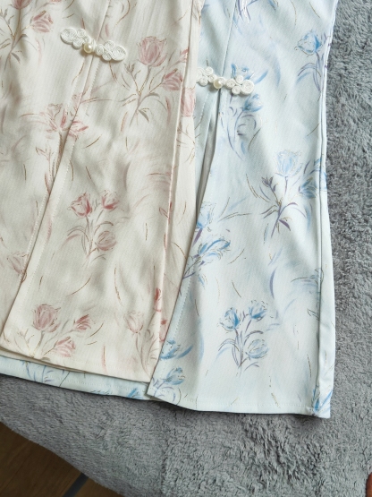 Soft Elegance Chinese Outfit 温柔中式2件套*3 Colors