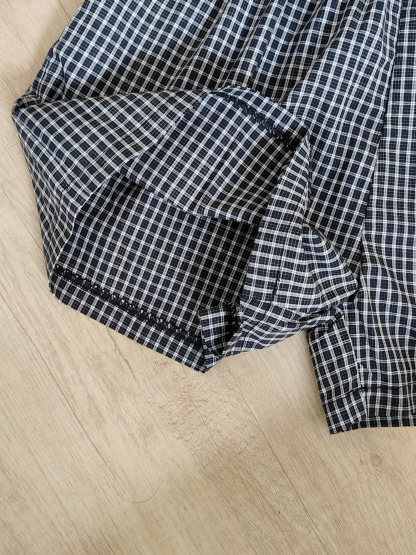 Chic Plaid Co-ord Set 格子吊带上衣短裤两件套*2 Colors