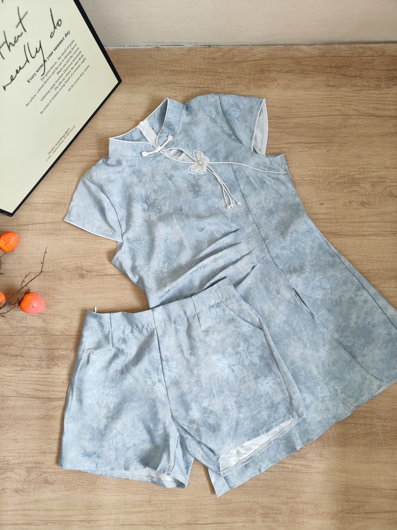 Bloom in Ink Chinese Style Set 水墨芳影中式2件套*2 Colors