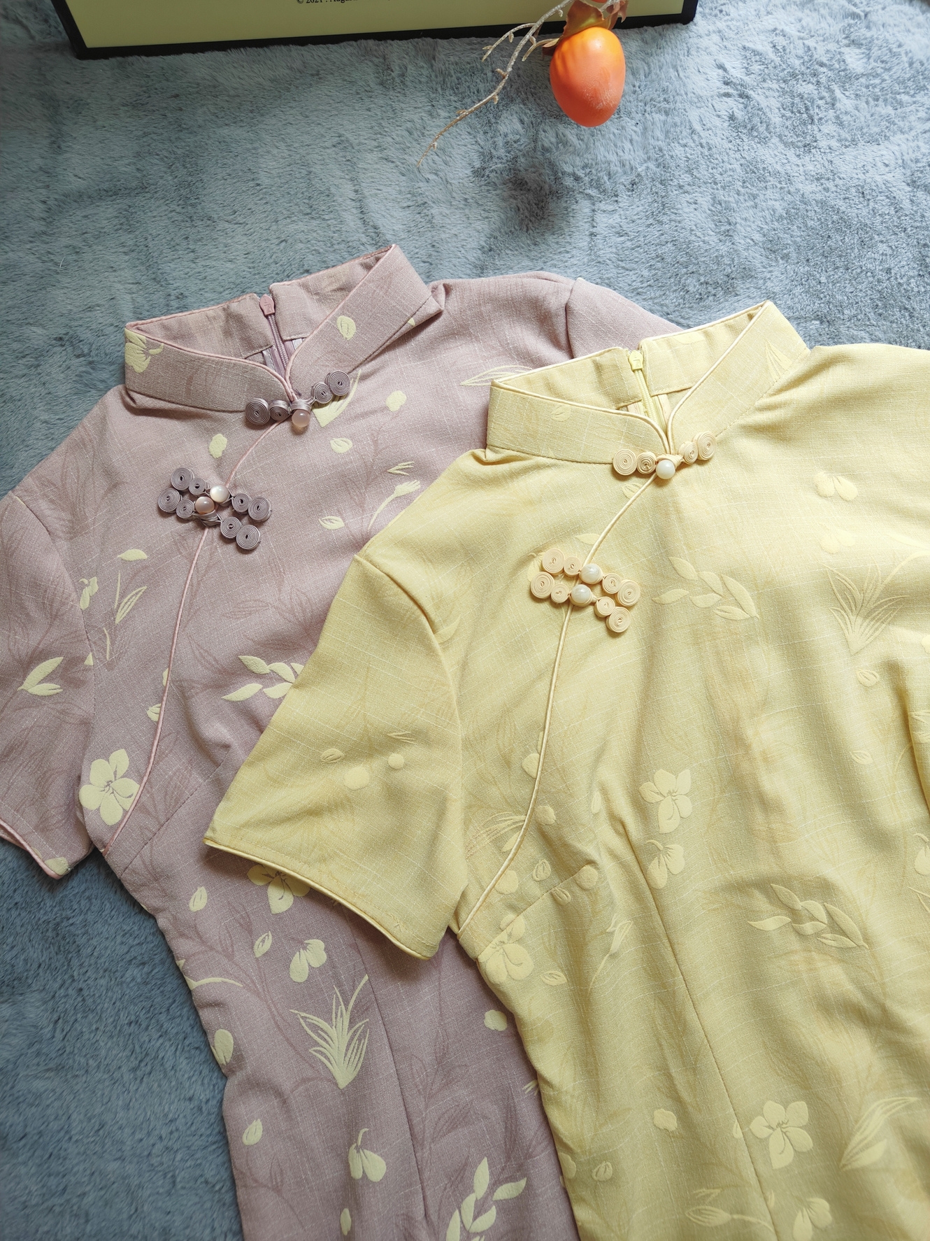 Floral Elegance Cheongsam 花漾芳华短款旗袍*3 Colors