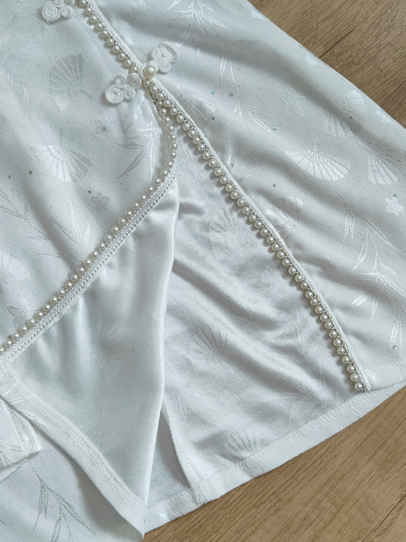 Moonlit Grace Two-Piece Set白月光中式2件套