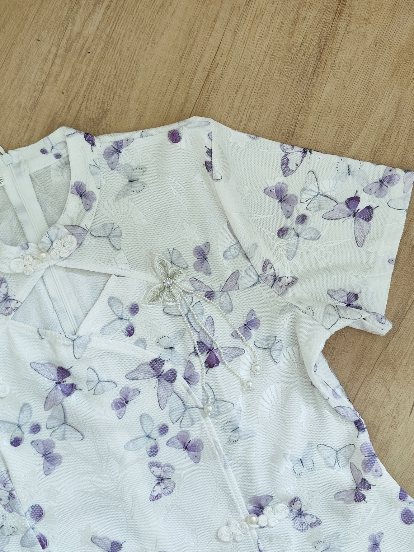 Butterfly Elegance Chinese Two-Piece Set 蝶影风华中式两件套*3 Colors