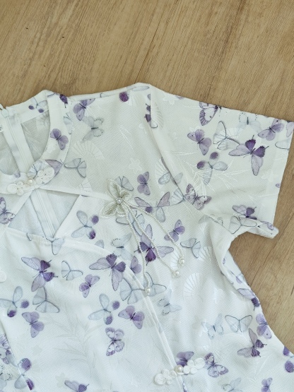 Butterfly Elegance Chinese Two-Piece Set 蝶影风华中式两件套*3 Colors