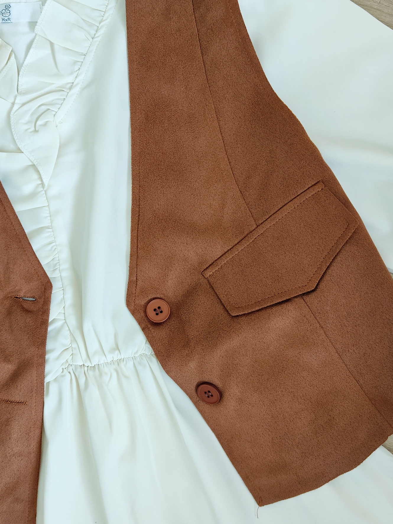 Boho Vacation Style Two-Piece Set 度假风马甲+连衣裙