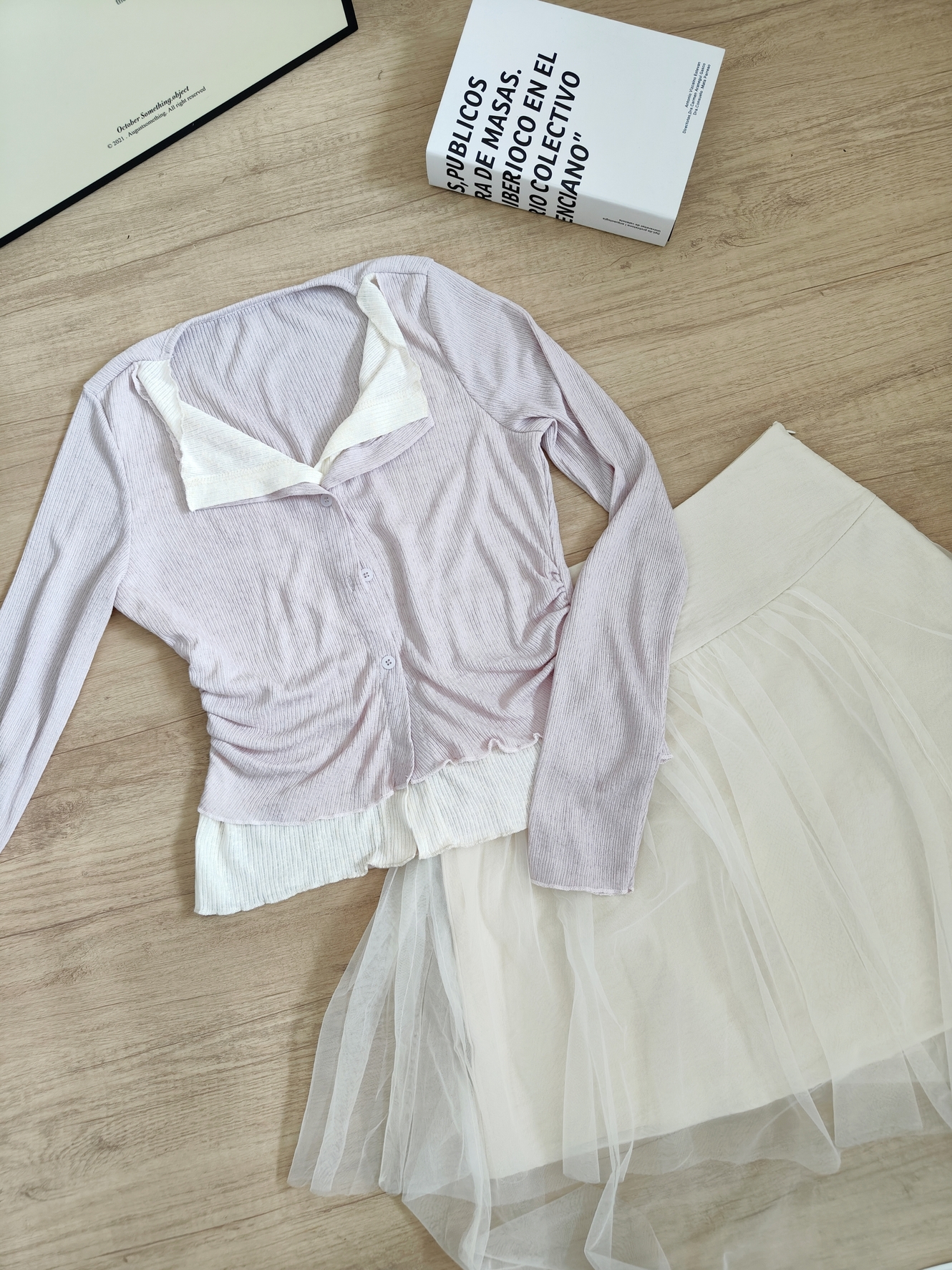 Korean Style Colorblock Faux Two-Piece Casual Top 韩系百搭撞色假两件休闲上衣*6 Colors