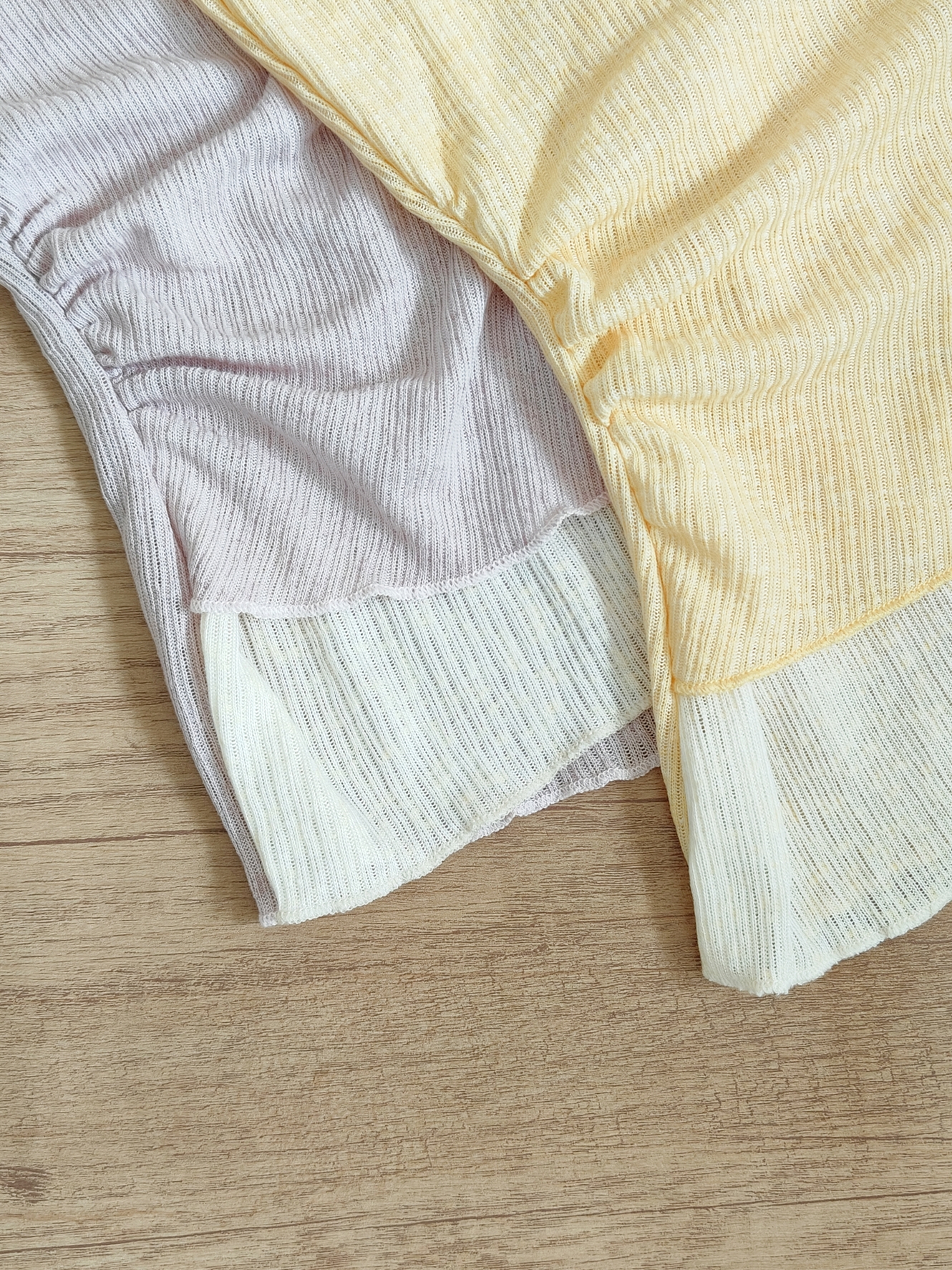 Korean Style Colorblock Faux Two-Piece Casual Top 韩系百搭撞色假两件休闲上衣*6 Colors