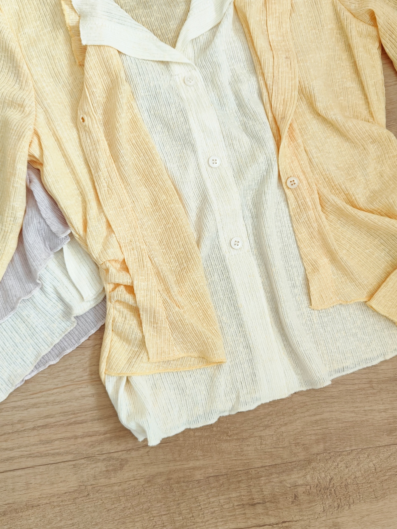 Korean Style Colorblock Faux Two-Piece Casual Top 韩系百搭撞色假两件休闲上衣*6 Colors