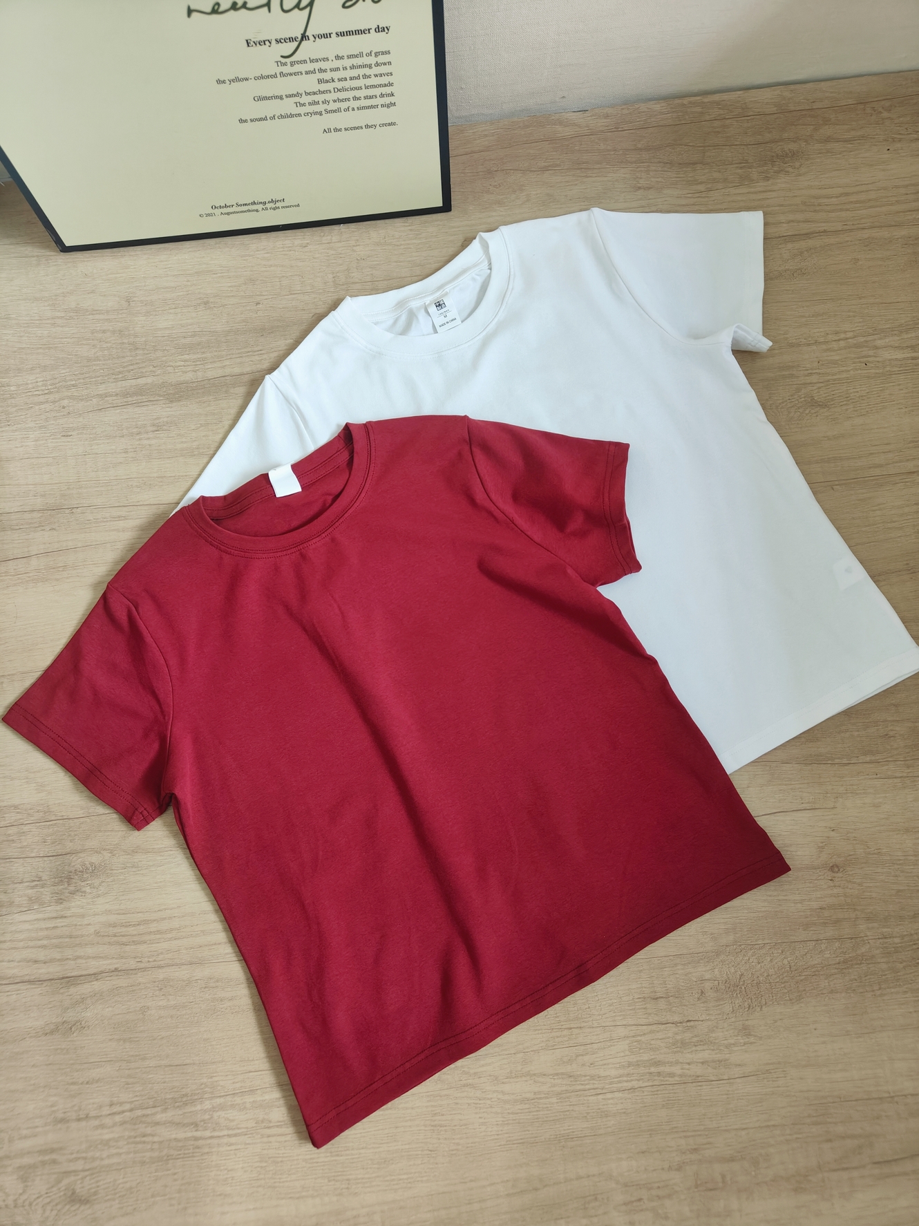 Basic Color Tee纯色圆领短袖t恤* 16 Colors