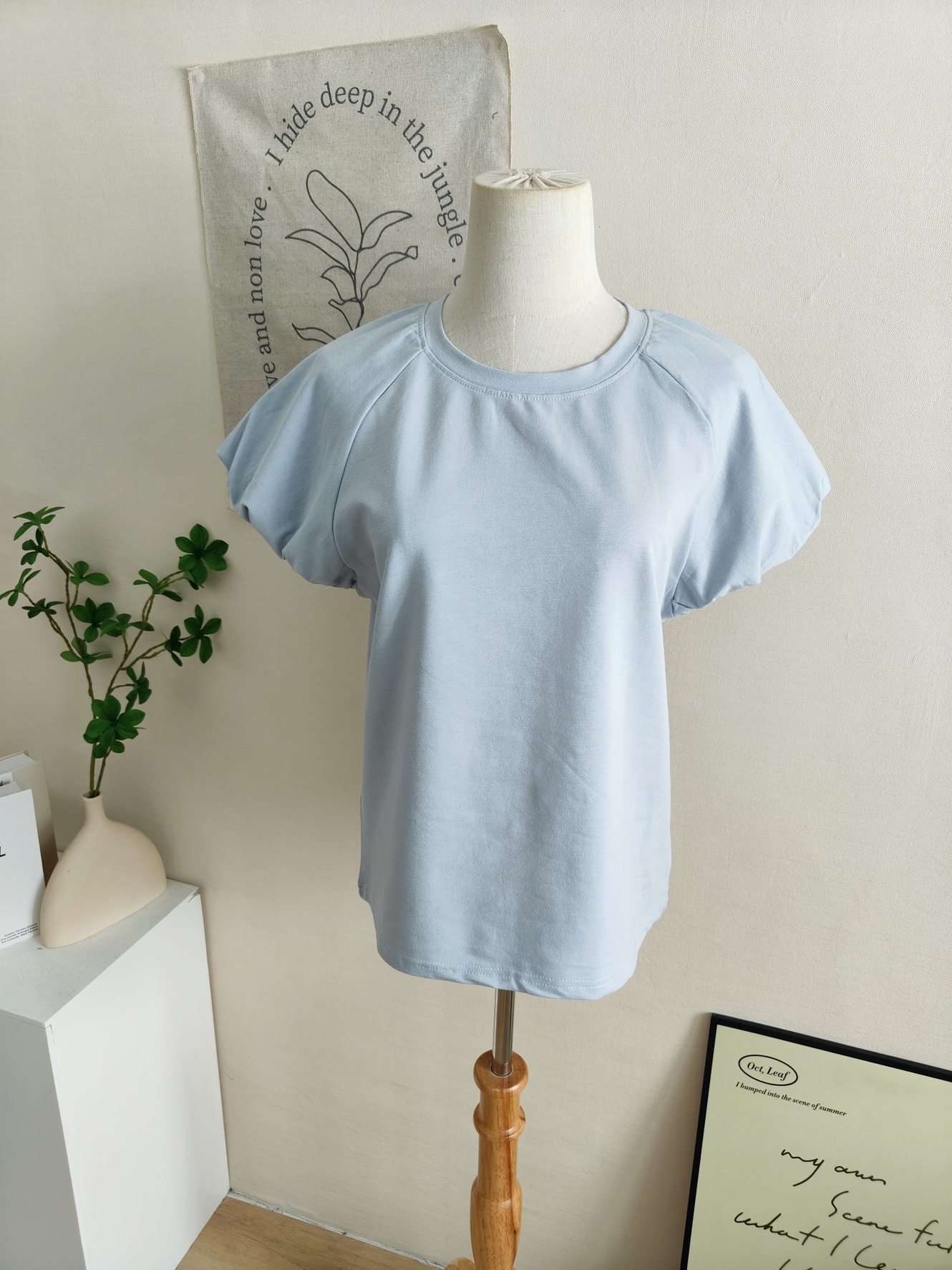 Sweet Puff Sleeve Top 少女感微泡袖上衣*4 Colors