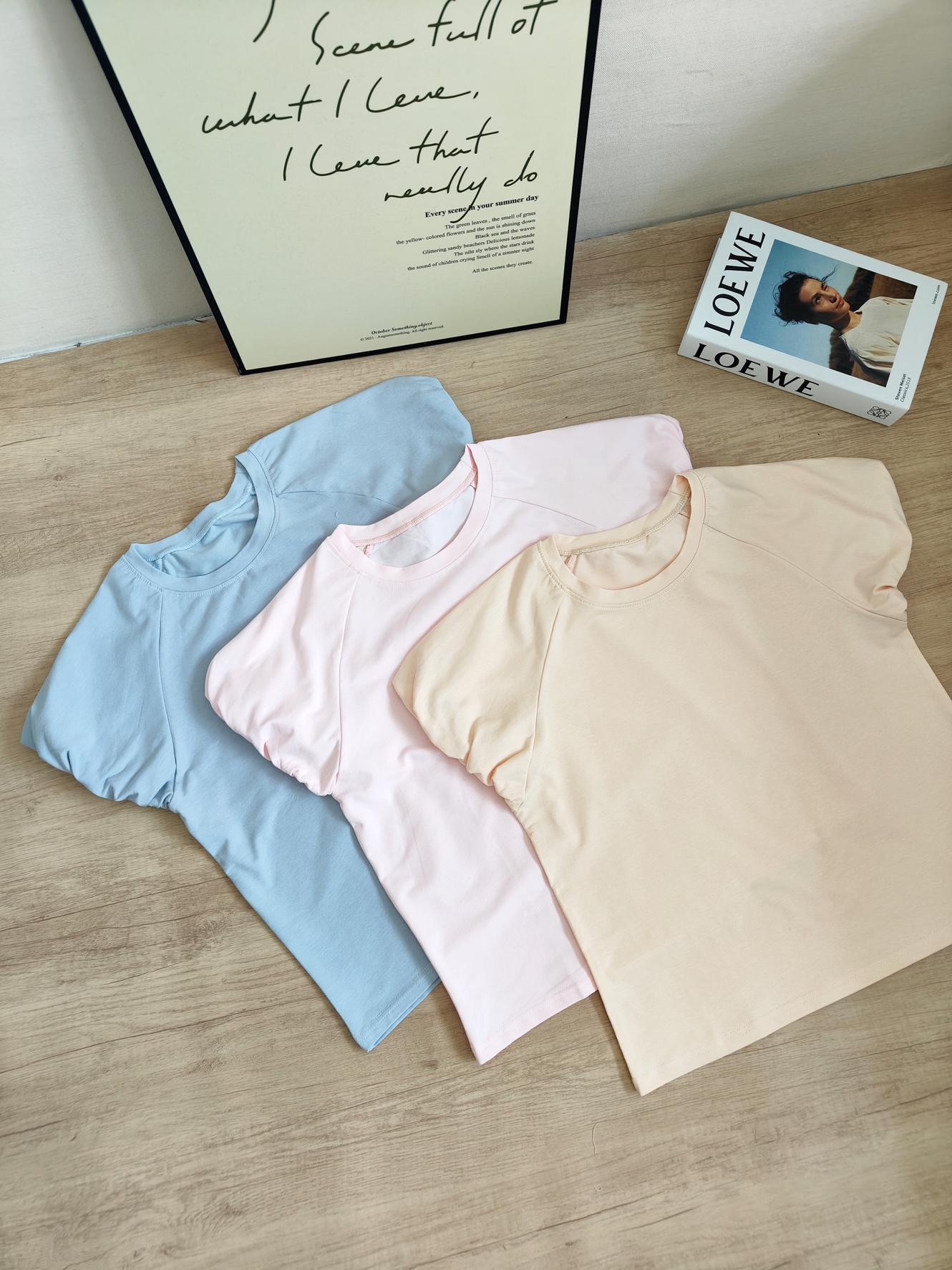 Sweet Puff Sleeve Top 少女感微泡袖上衣*4 Colors
