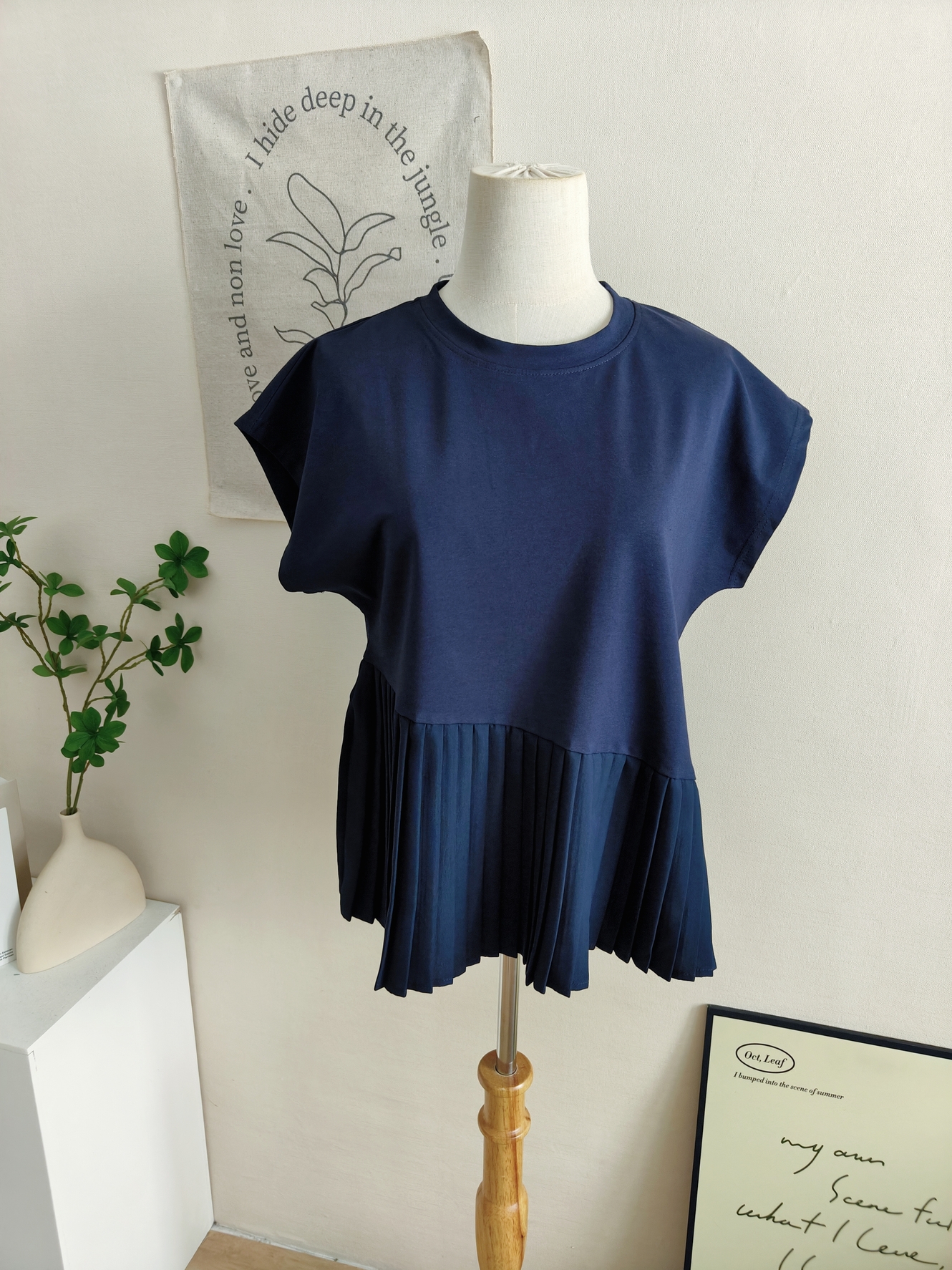 Pleated Casual Top 简约百褶上衣*7 Colors