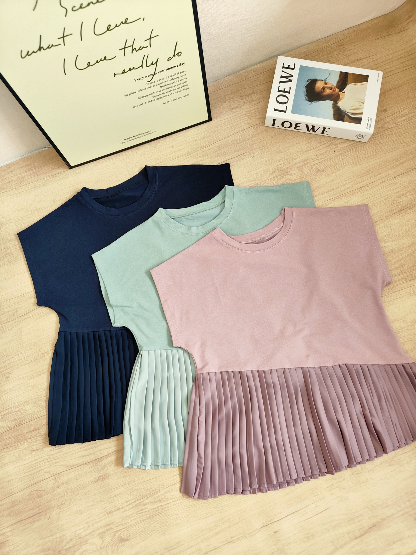 Pleated Casual Top 简约百褶上衣*7 Colors