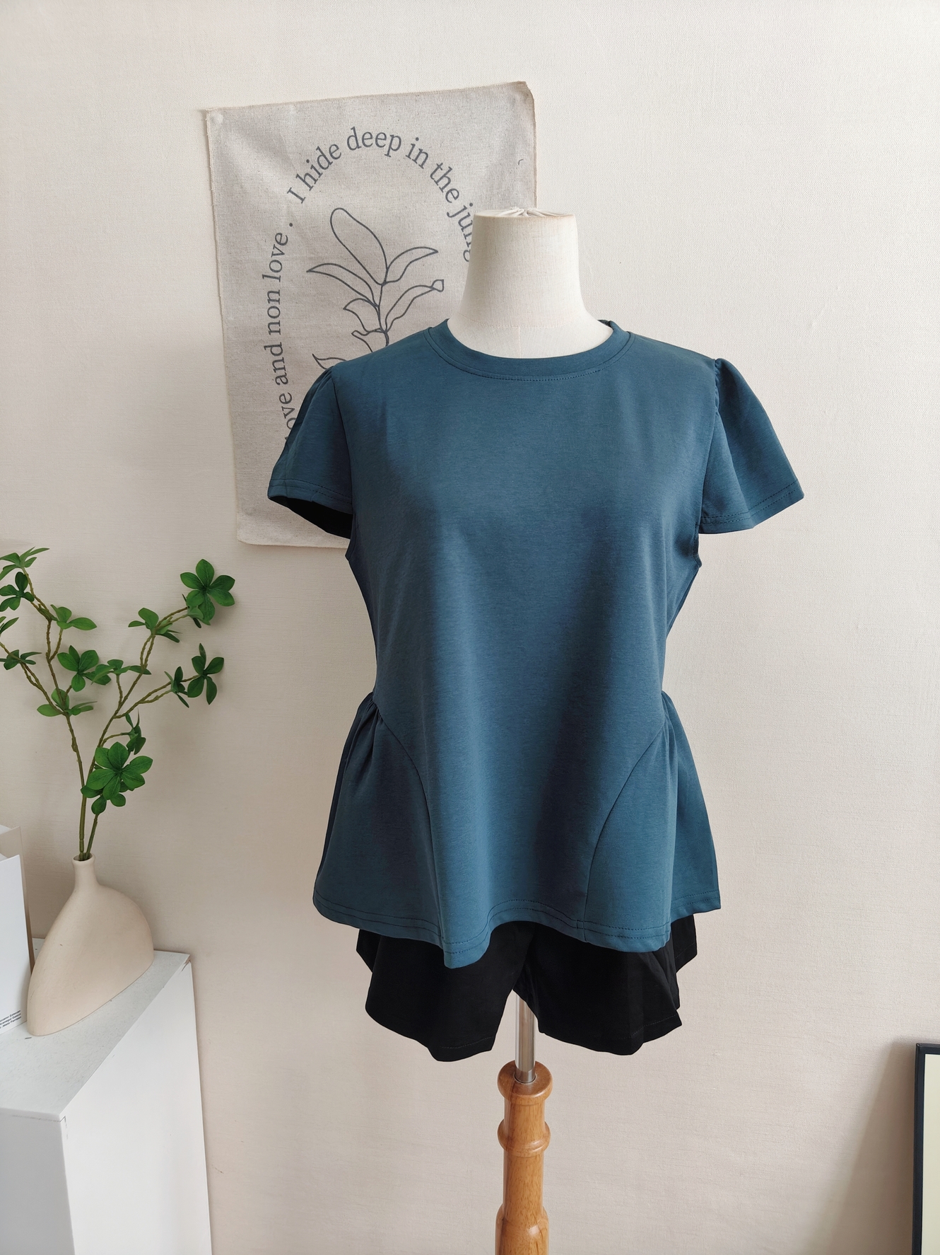 Solid Waist Fit Top 纯色收腰上衣*5 Colors