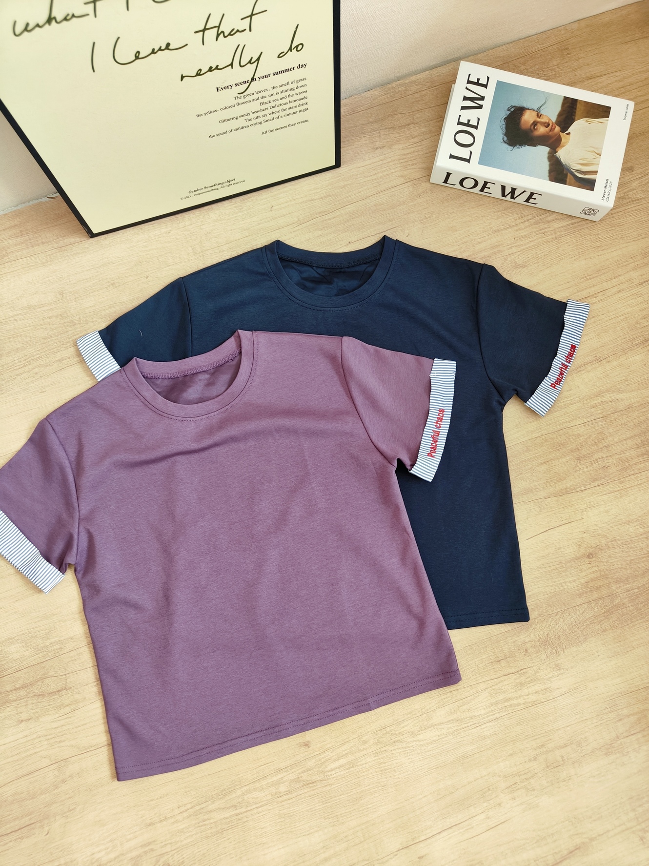Everyday Patchwork Short Sleeve T-Shirt 日常闭眼穿的拼接短袖*5 Colors