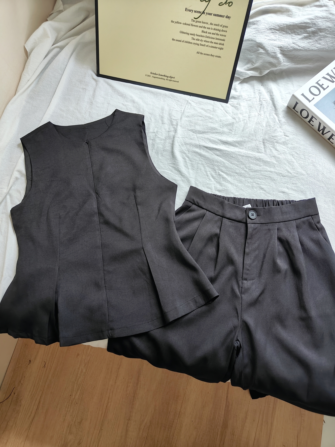 French Chic Two-Piece Set 法式极简通勤两件套*4 Colors