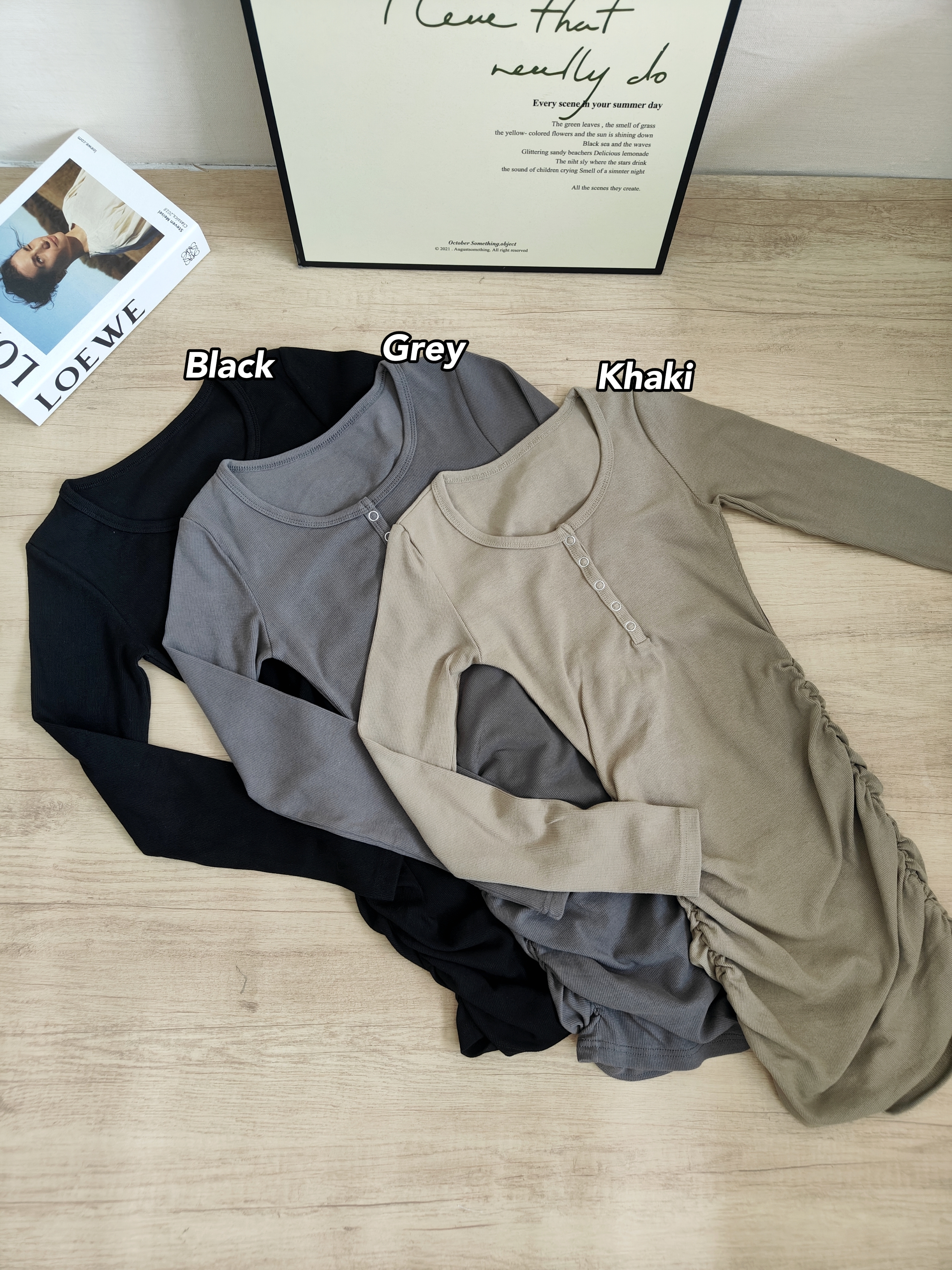 Sexy Long Sleeve Dress 辣妹包臀连衣裙*3 Colors