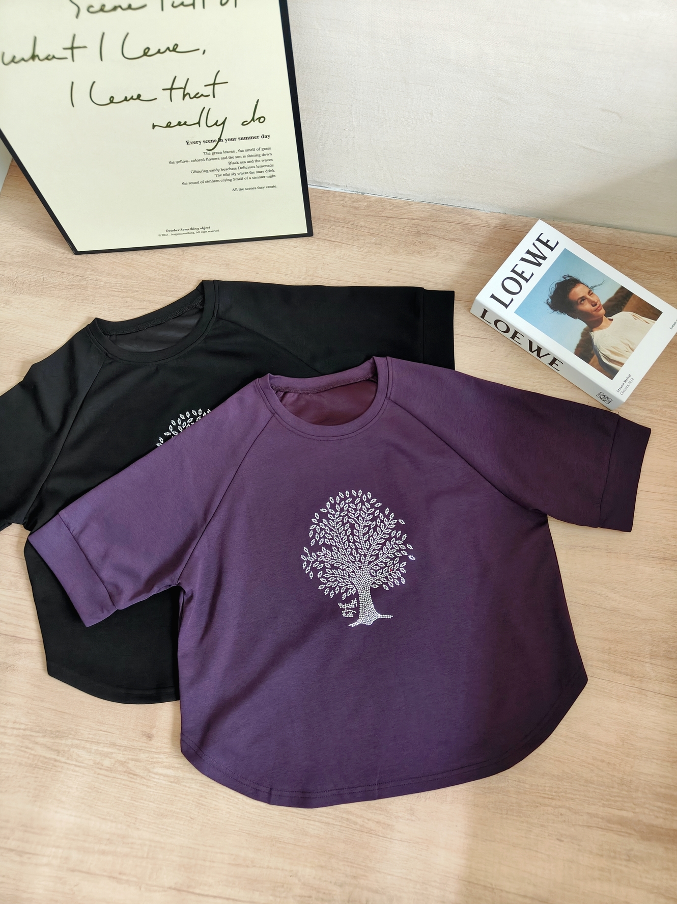Rhinestone Moon Tree Top 亮钻月光树上衣上衣* 5 Colors