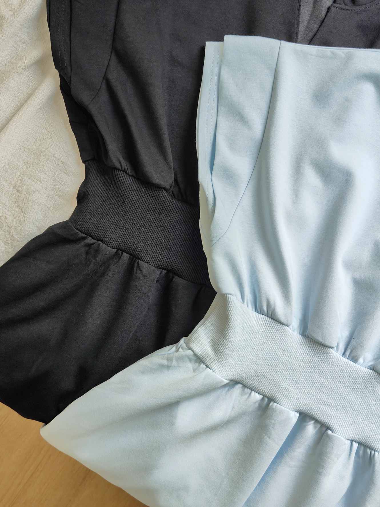 V-Neck Waist-Cinched Dress V领收腰连身裙*5 Colors