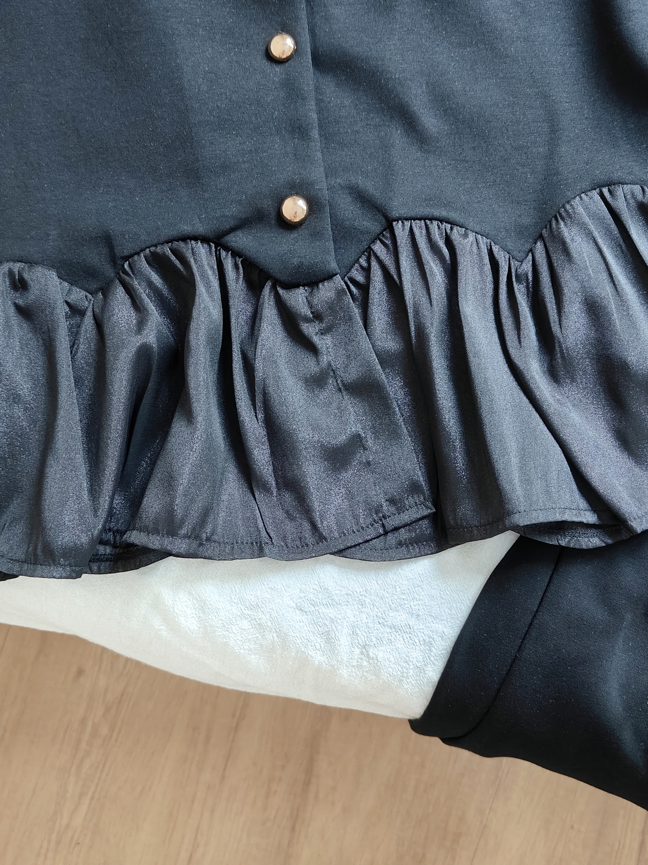 Elegant Ruffle Wide-Leg Pants Set 气质荷叶边阔腿裤套装*4 Colors