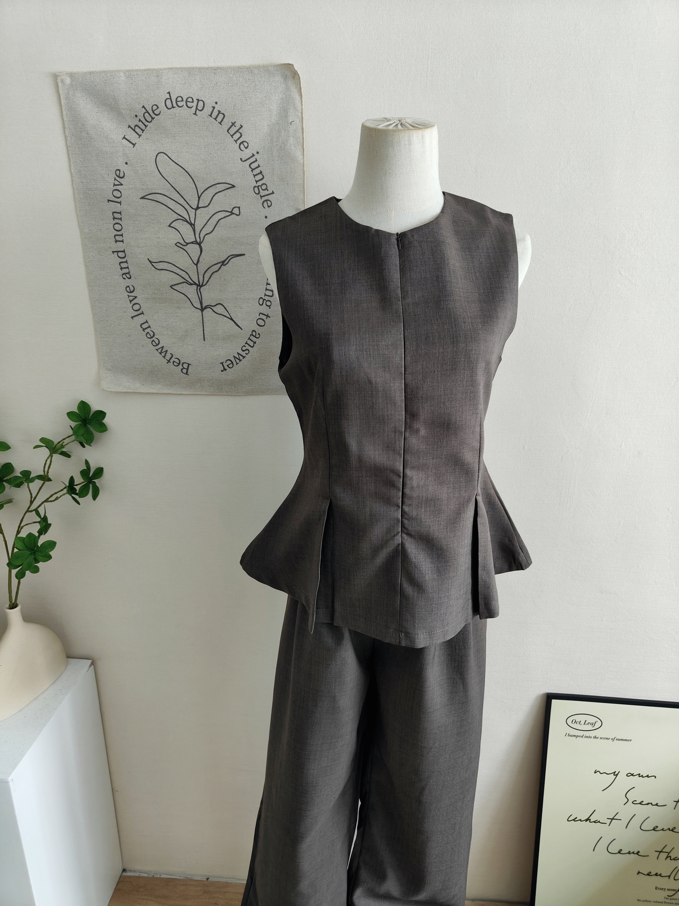 French Chic Two-Piece Set 法式极简通勤两件套*4 Colors