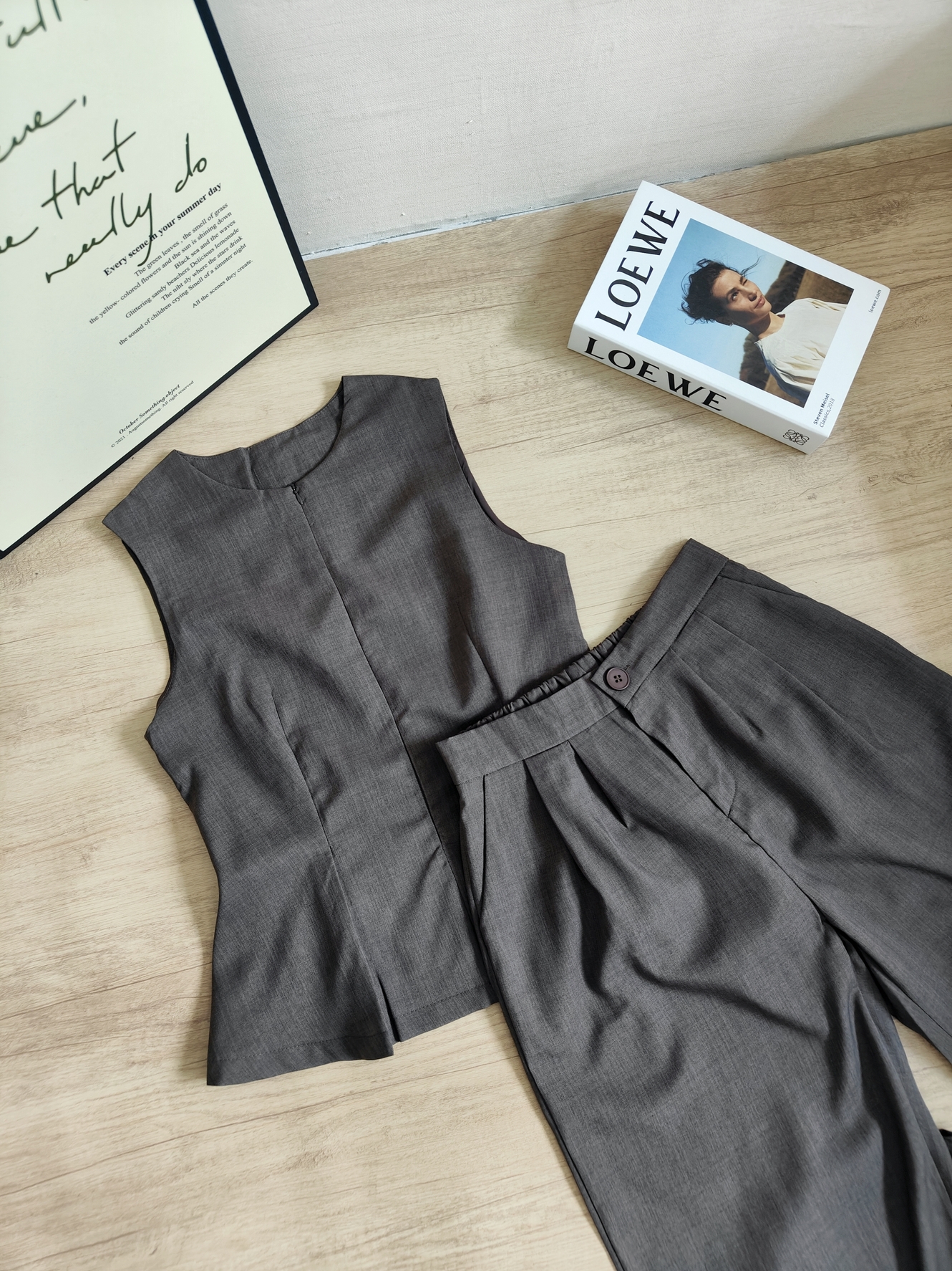 French Chic Two-Piece Set 法式极简通勤两件套*4 Colors