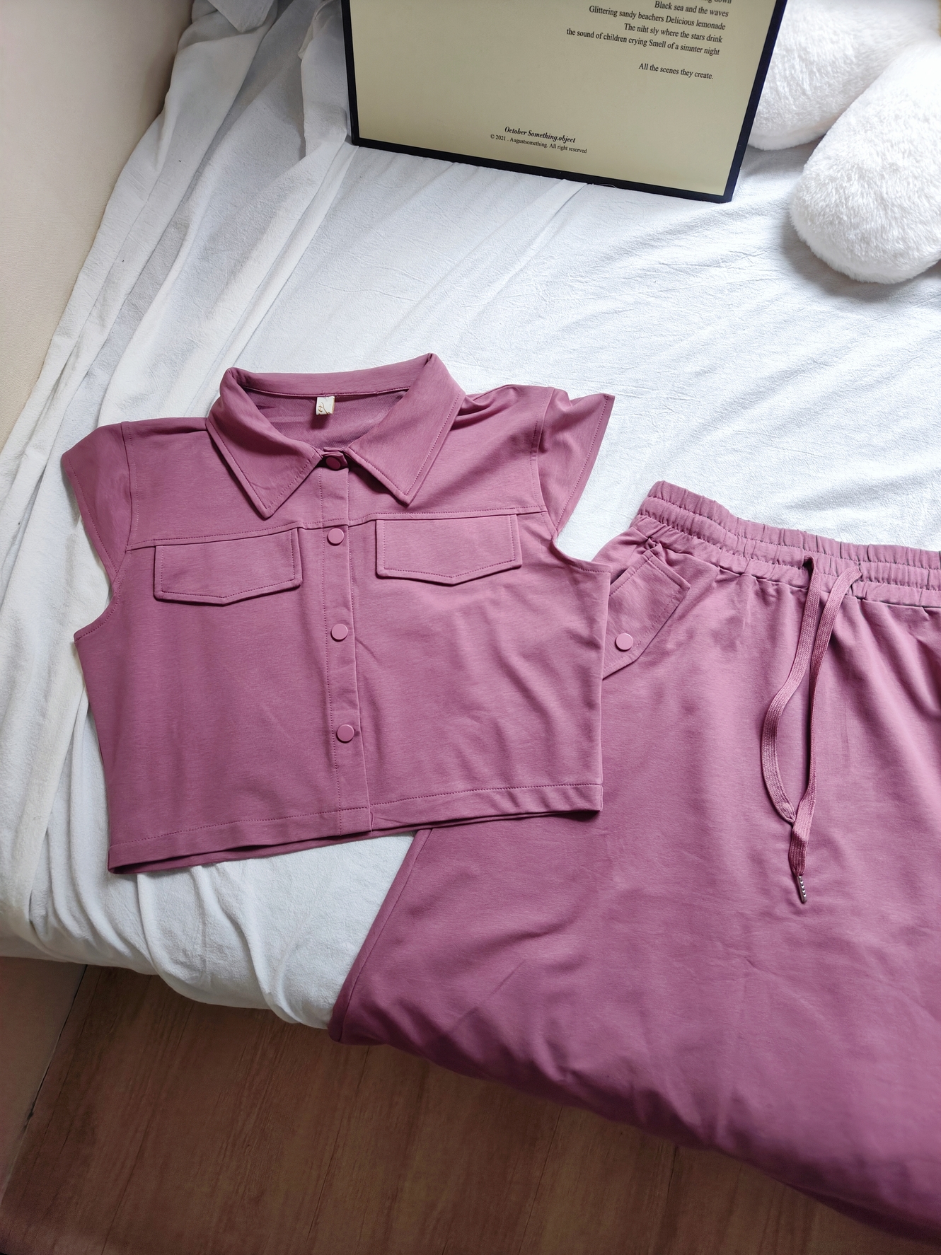 Korean Utility Two-Piece Set 韩系工装风两件套*4 Colors