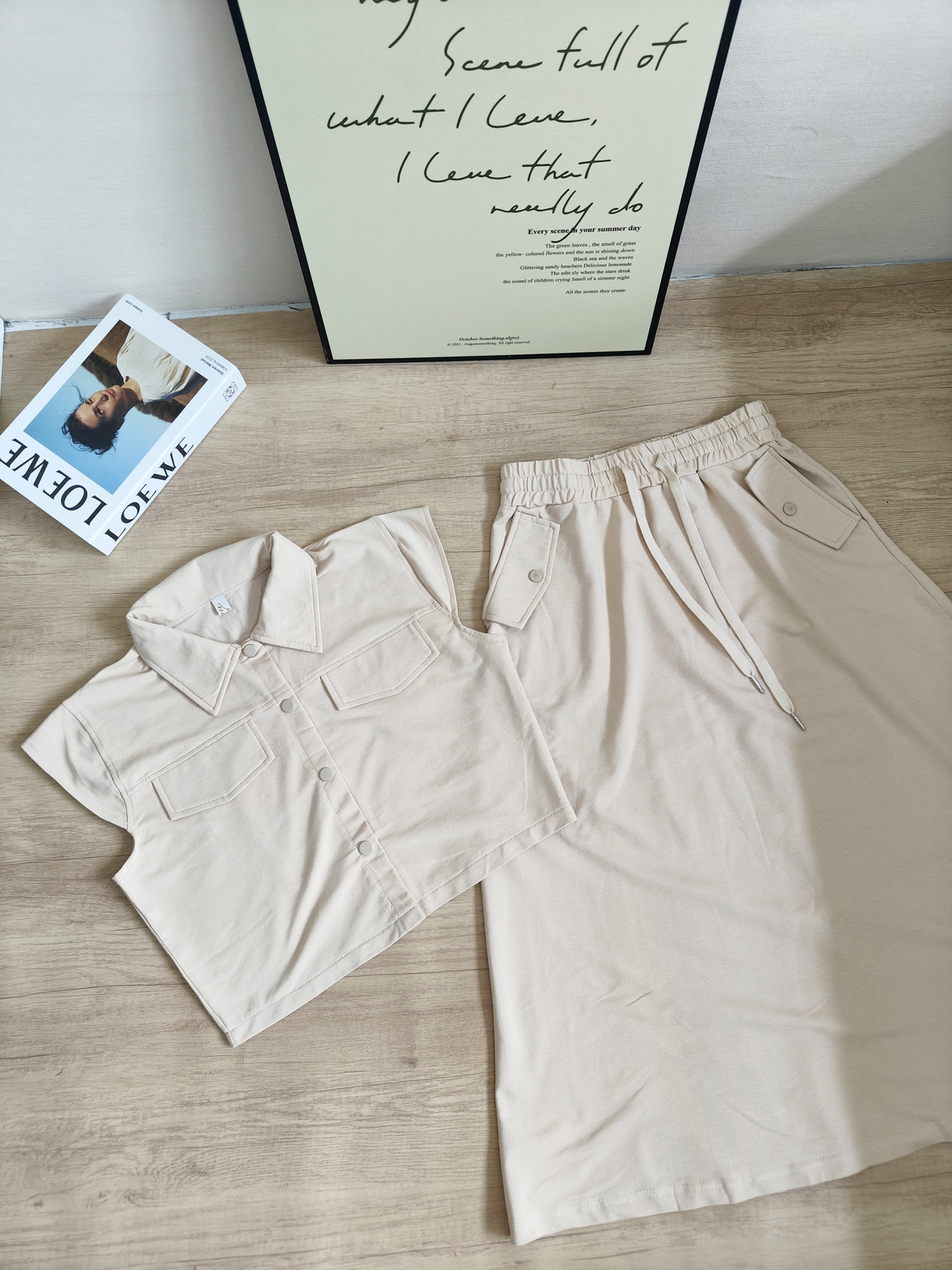 Korean Utility Two-Piece Set 韩系工装风两件套*4 Colors