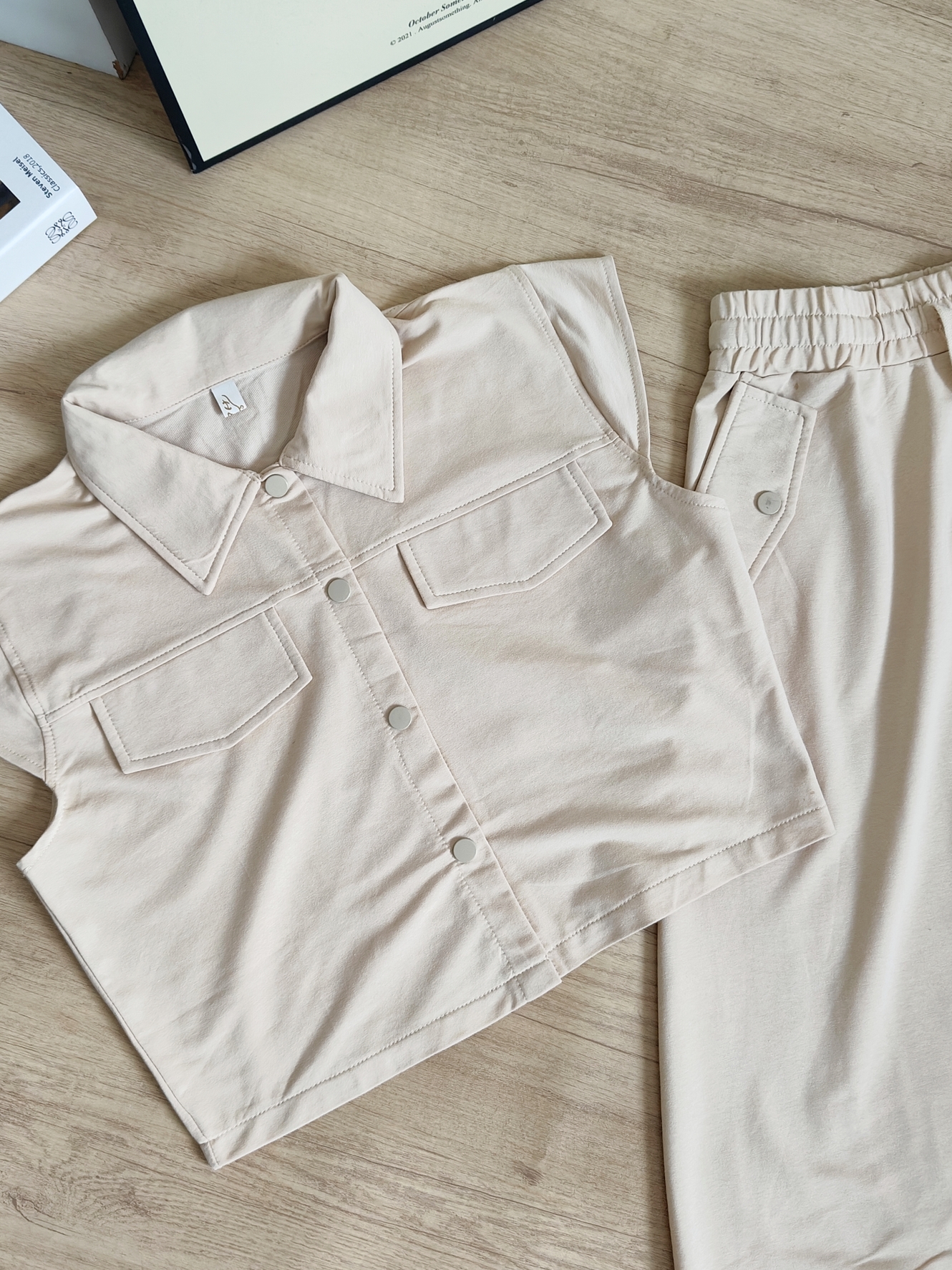 Korean Utility Two-Piece Set 韩系工装风两件套*4 Colors