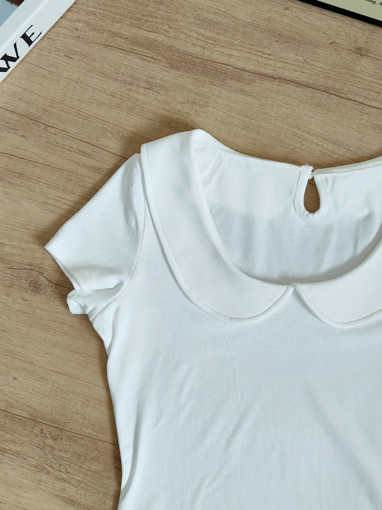RINA Peter Pan Collar Tee 娃娃领T恤