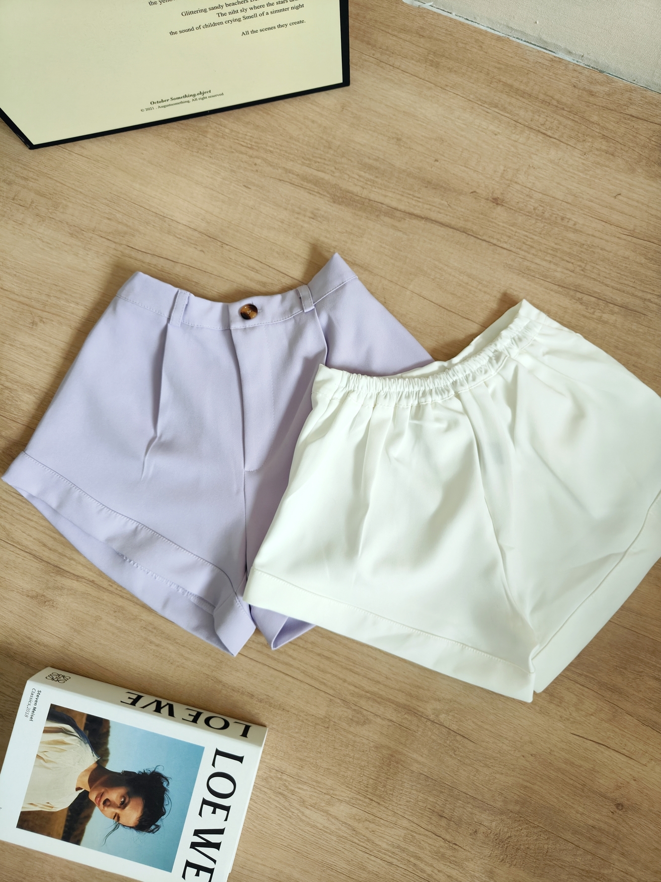 LINEA Slim Fit Curved Hem Shorts 显瘦微弧卷边短裤*8 Colors