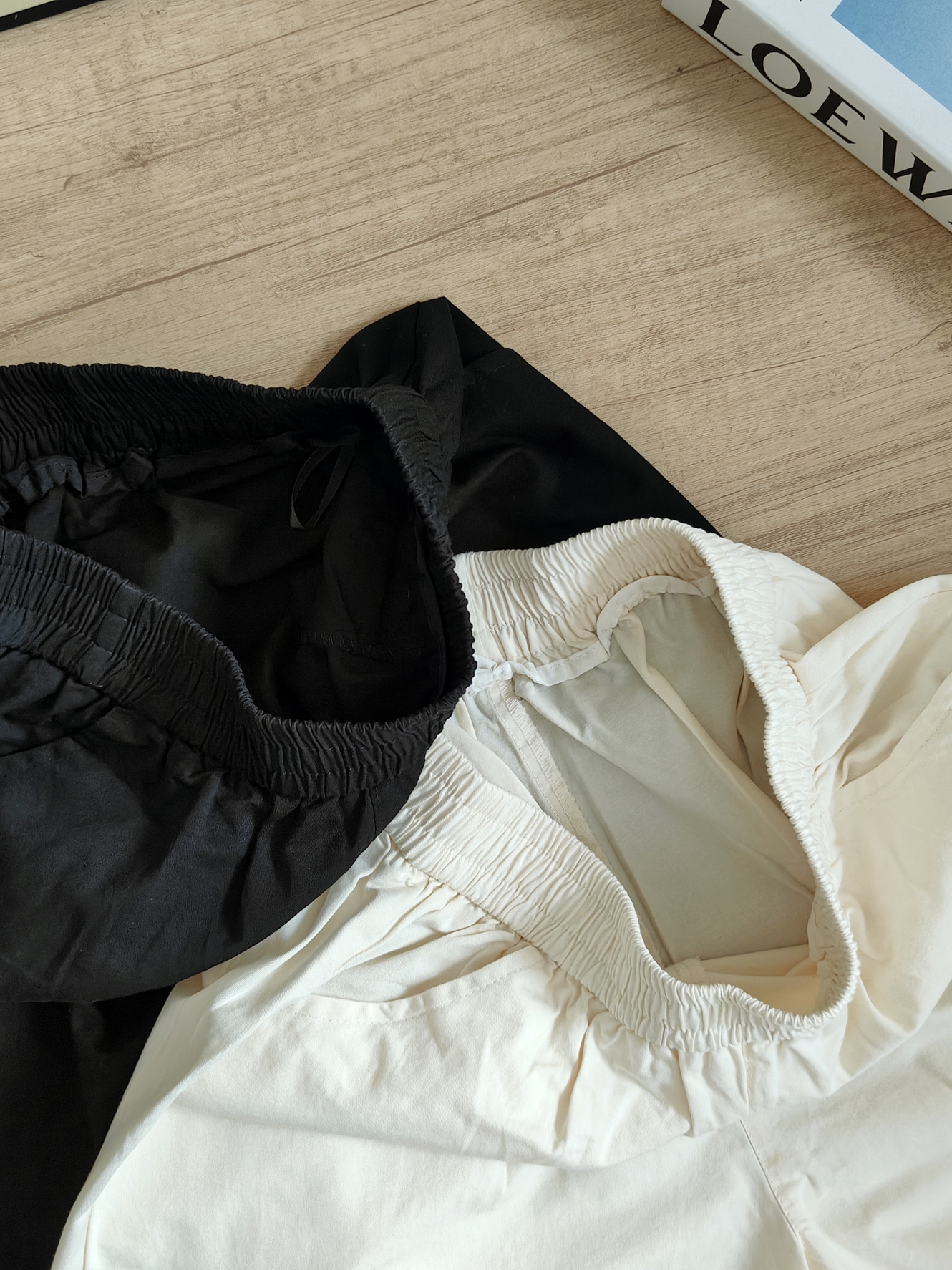 Casual Wide-Leg Shorts 百搭休闲阔腿短裤*4Colors~ 腰围是松紧带