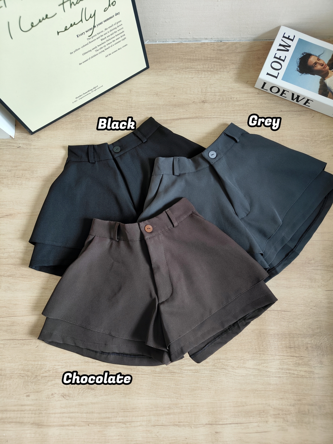 ATELIA Layered Wide Leg Pants 双层阔腿裤*10 Colors