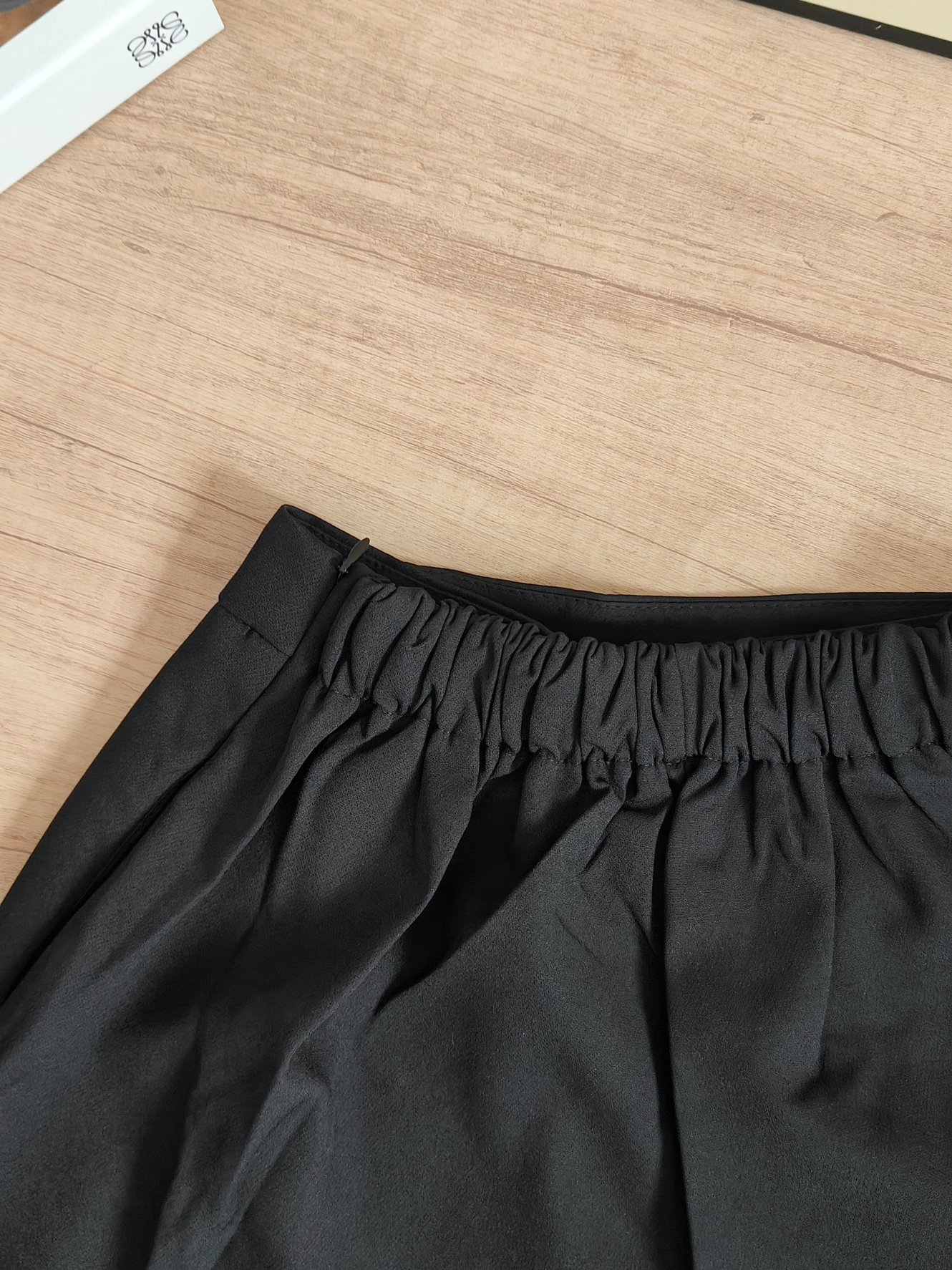 LINEA High Waist Pleated Skort 黑色高腰百褶裙裤